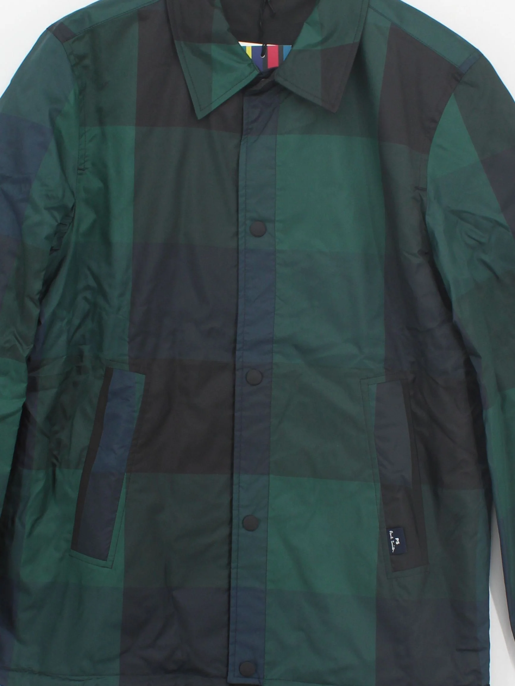 Paul Smith Windbreaker jacket green RRP £275 - Image 3