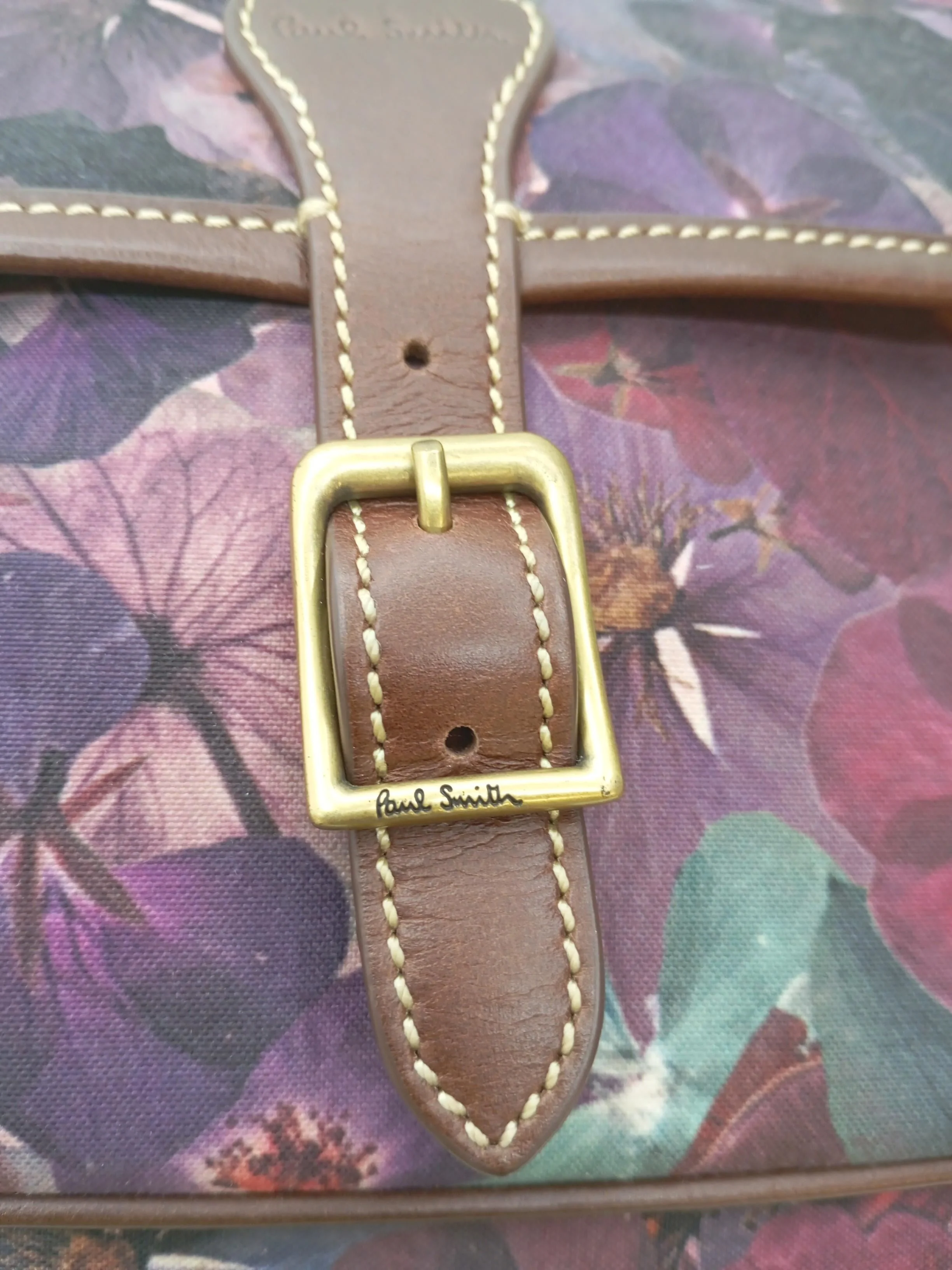 Paul Smith Women's Bag Multi Floral Polyester with Leather Crossbody - Image 3