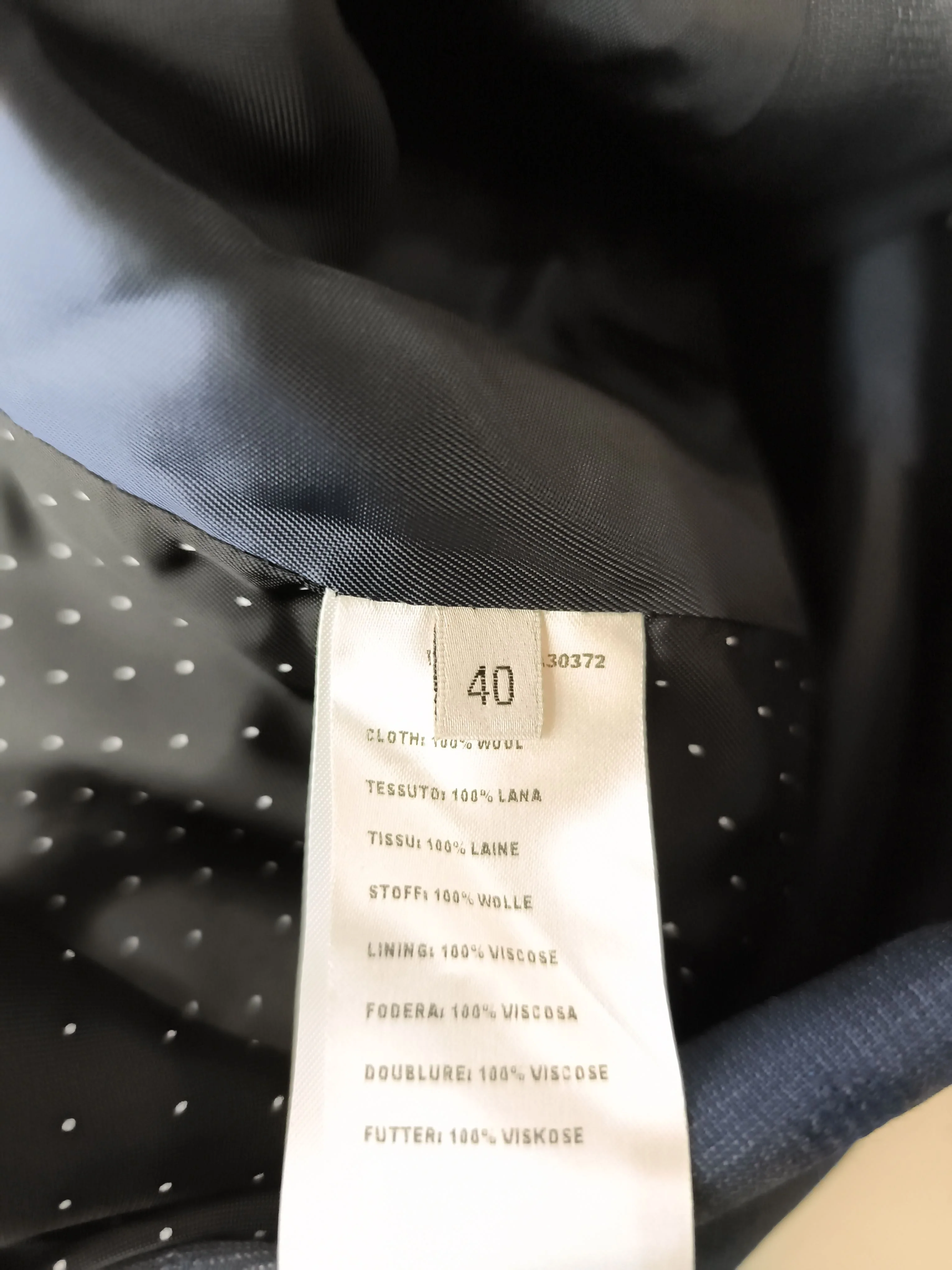 Paul Smith Women's Blazer Chest: 40 in Blue Wool New with tags - Image 6