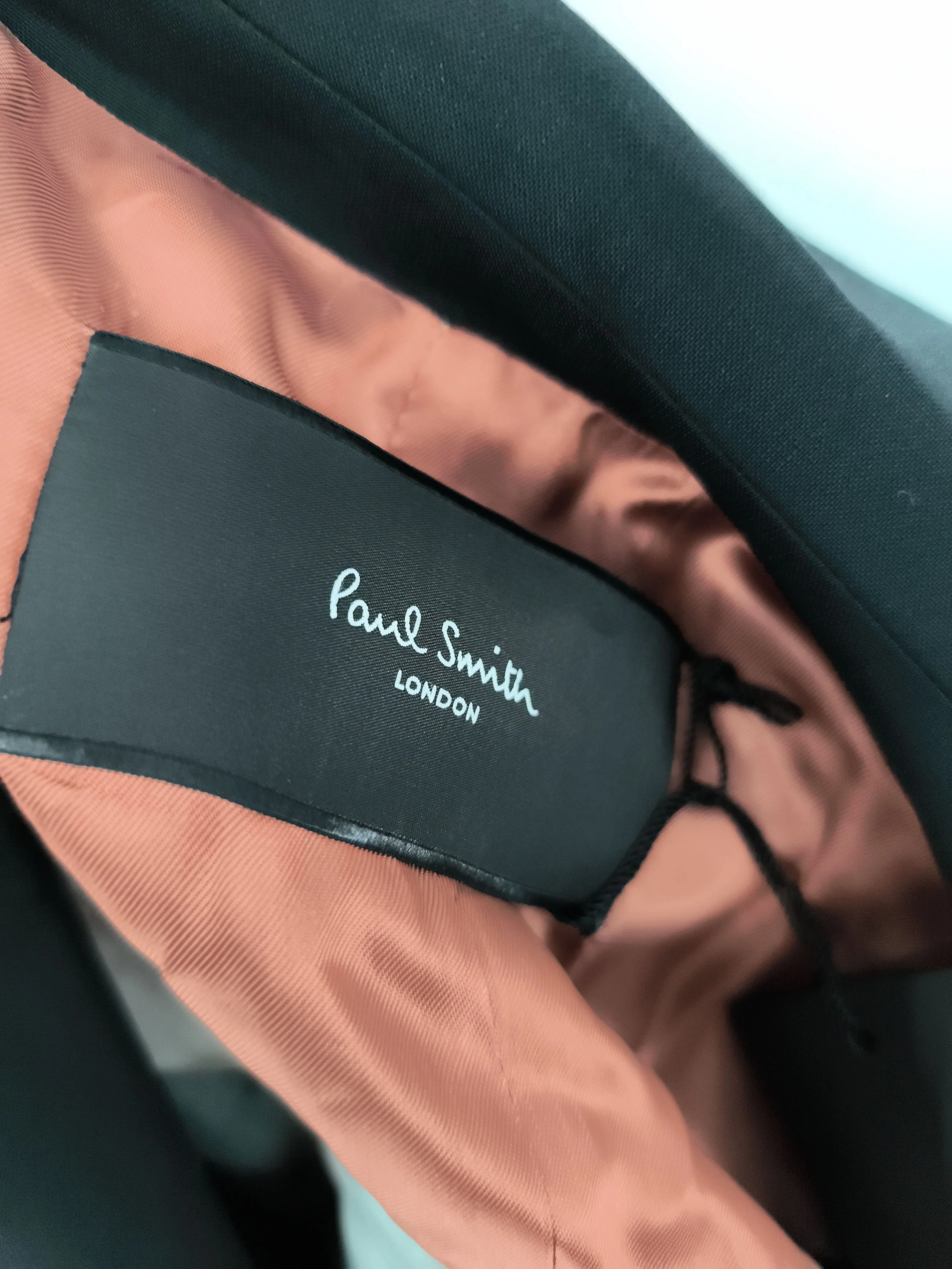 Paul Smith Women's Blazer UK 14 Black Wool with Viscose Overcoat New with tags - Image 5