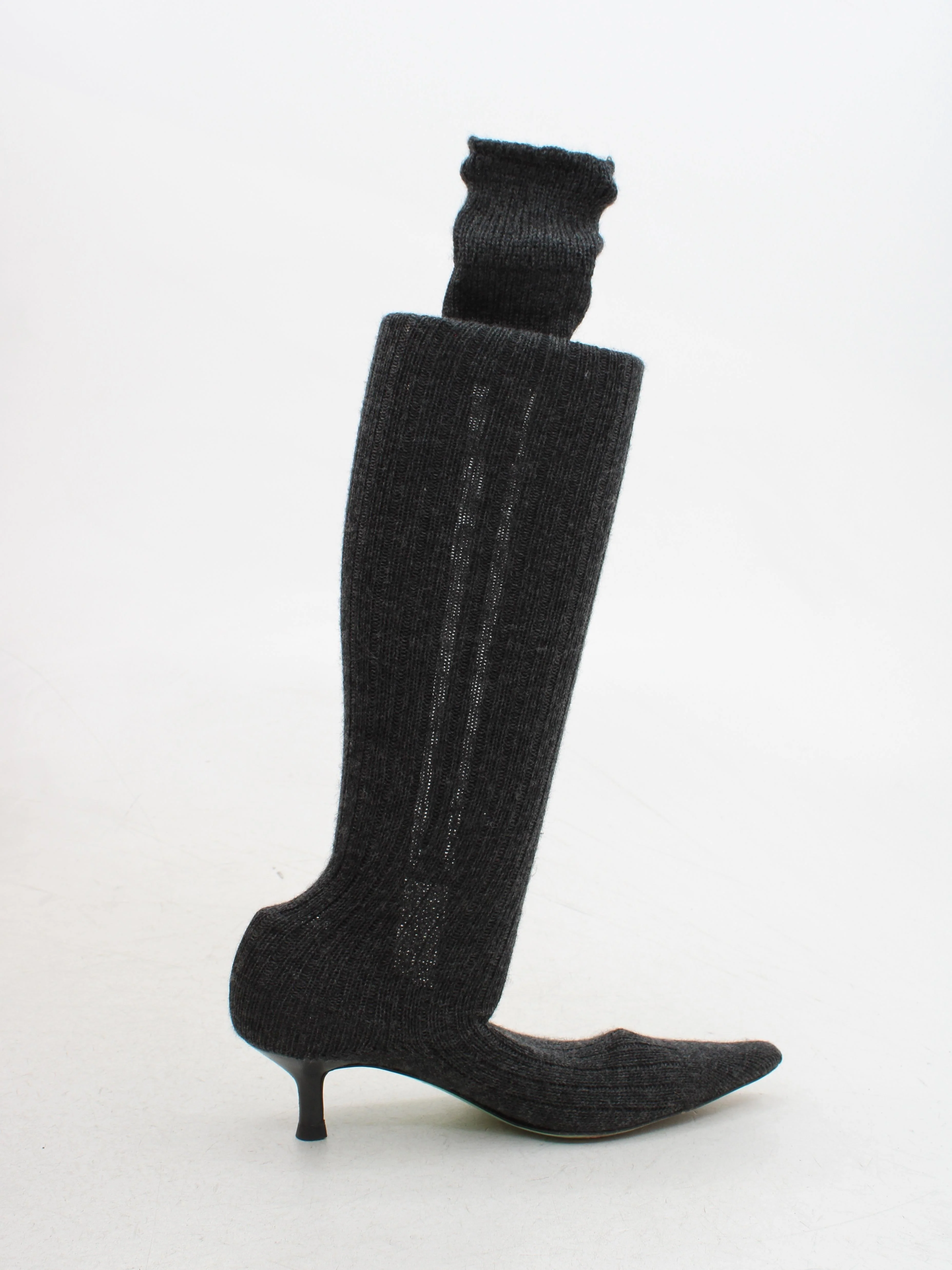 Paul Smith Women's Boots UK 6 Grey 100% Leather Platform - Image 5