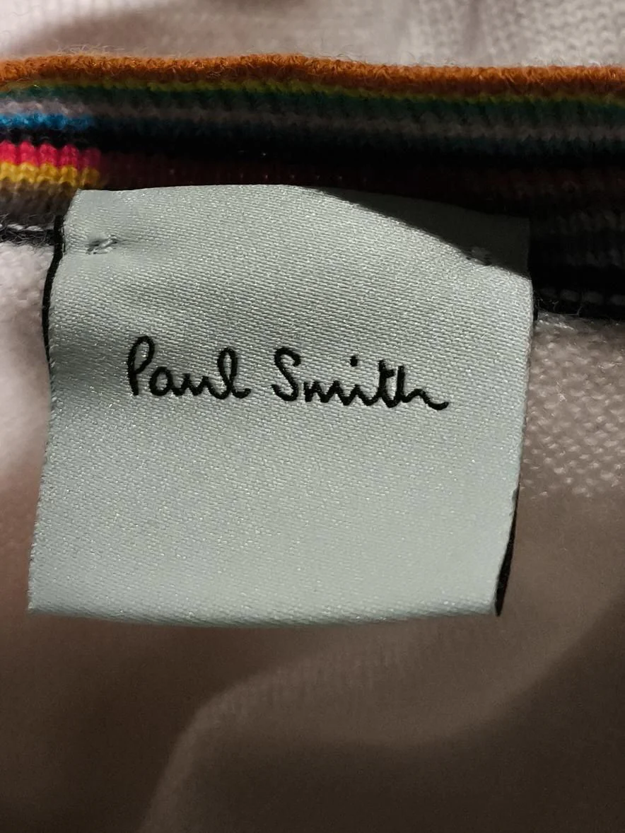 Paul Smith Women's Cardigan L Pink 100% Wool V-Neck Cardigan - Image 5