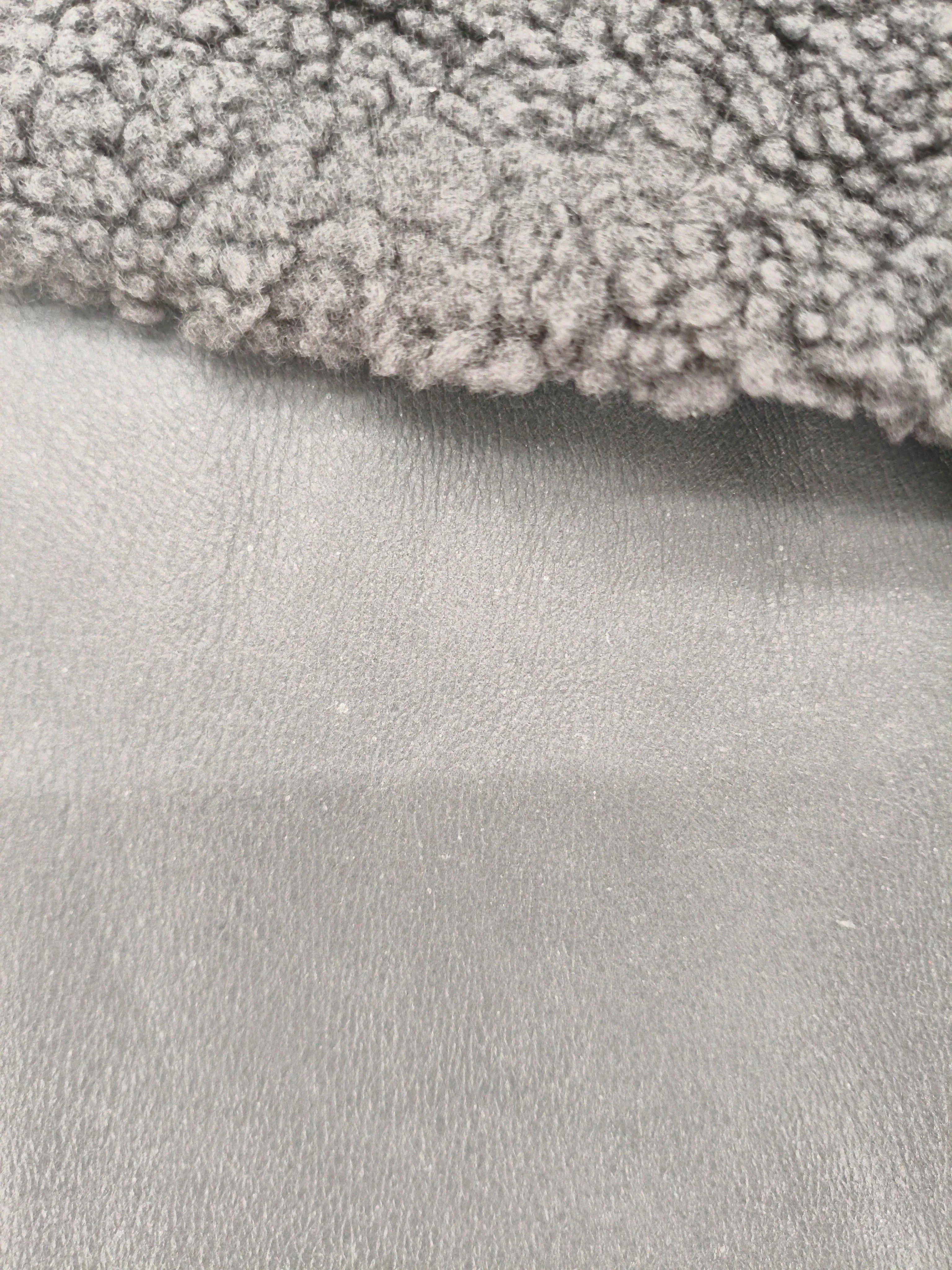 Paul Smith Women's Coat Chest: 40 in Grey 100% Faux Leather Overcoat - Image 5