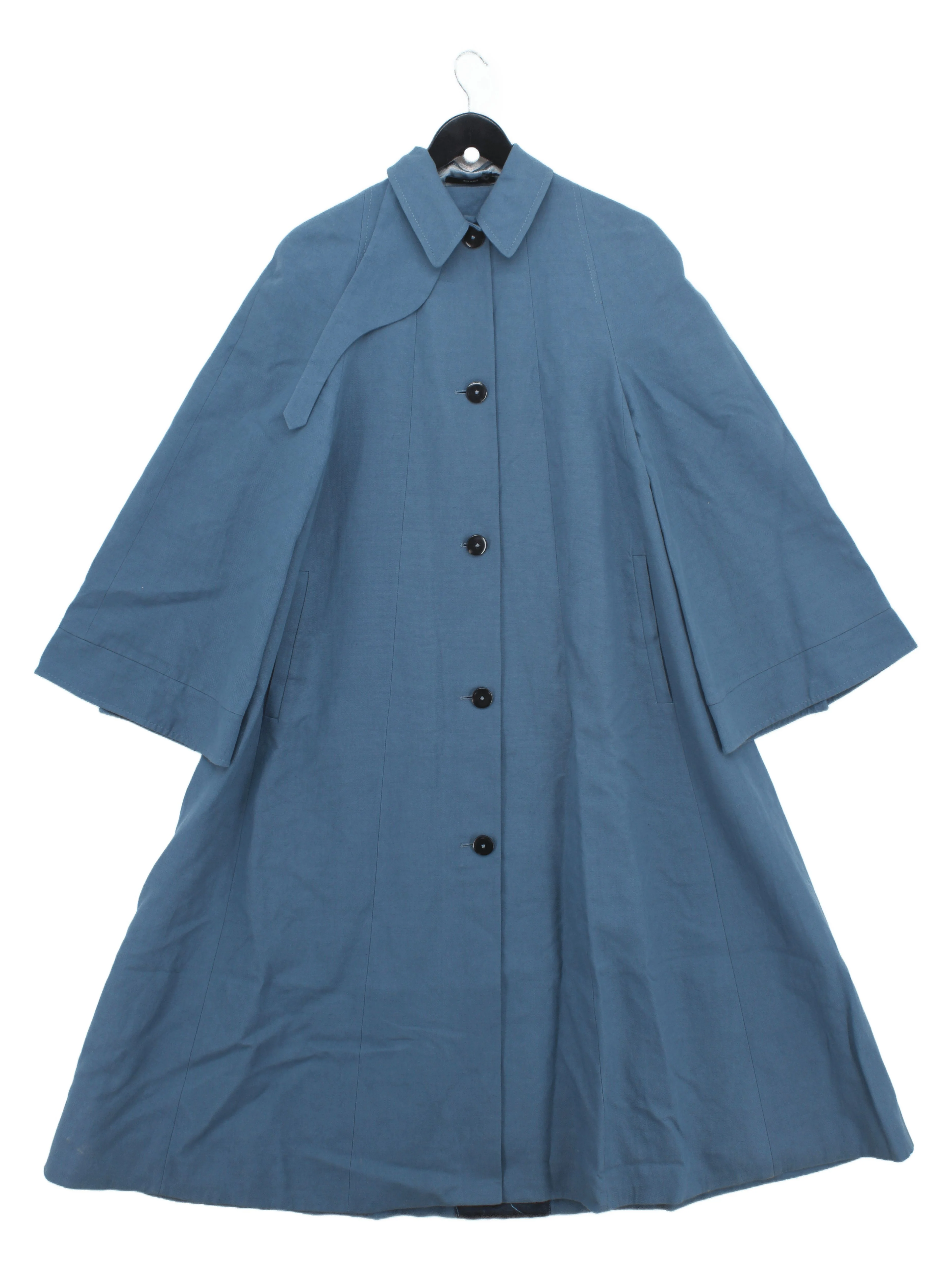 Paul Smith Women's Coat UK 12 Blue Acetate with Other Rain Coat New with tags
