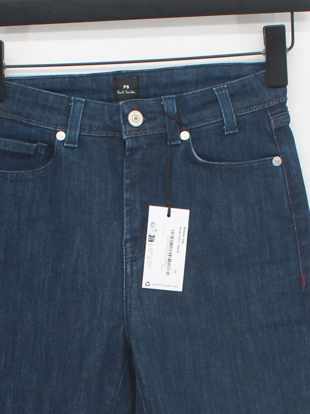 Paul Smith Women's Jeans W 25 in Blue Cotton - Image 3