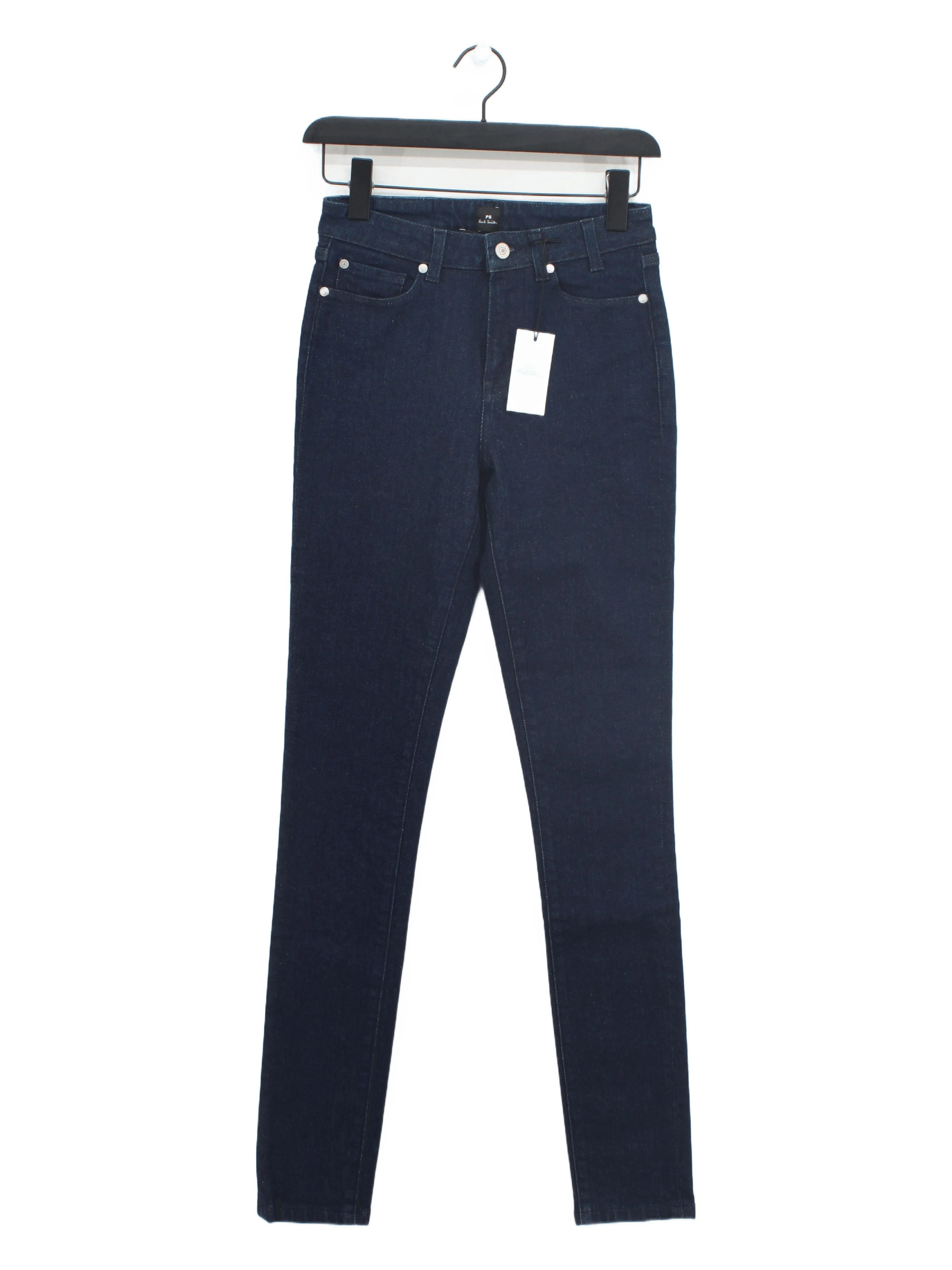 Paul Smith Women's Jeans W 26 in Blue Cotton with Elastane Skinny New with tags