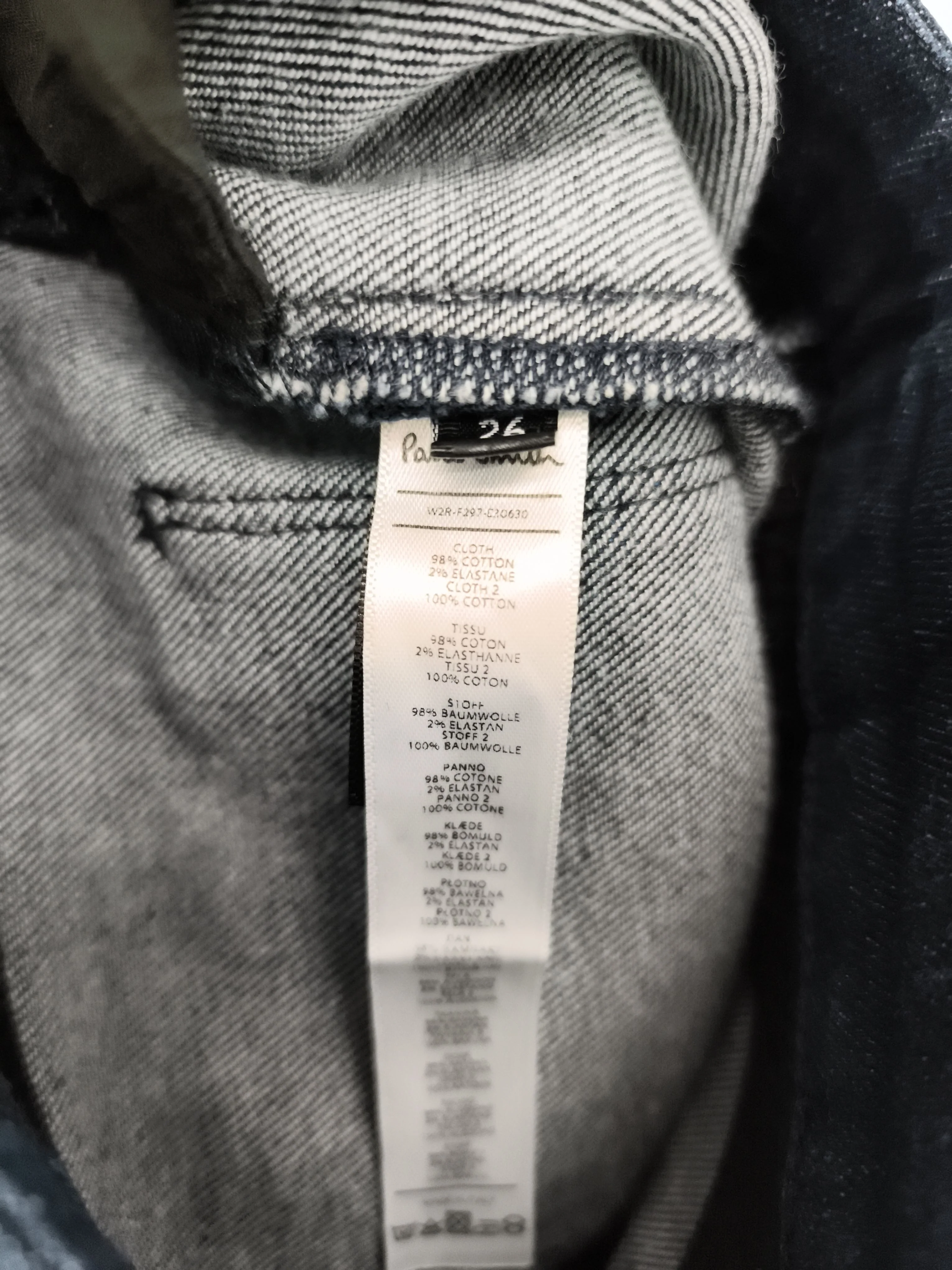 Paul Smith Women's Jeans W 26 in Blue Cotton with Elastane Skinny New with tags - Image 6