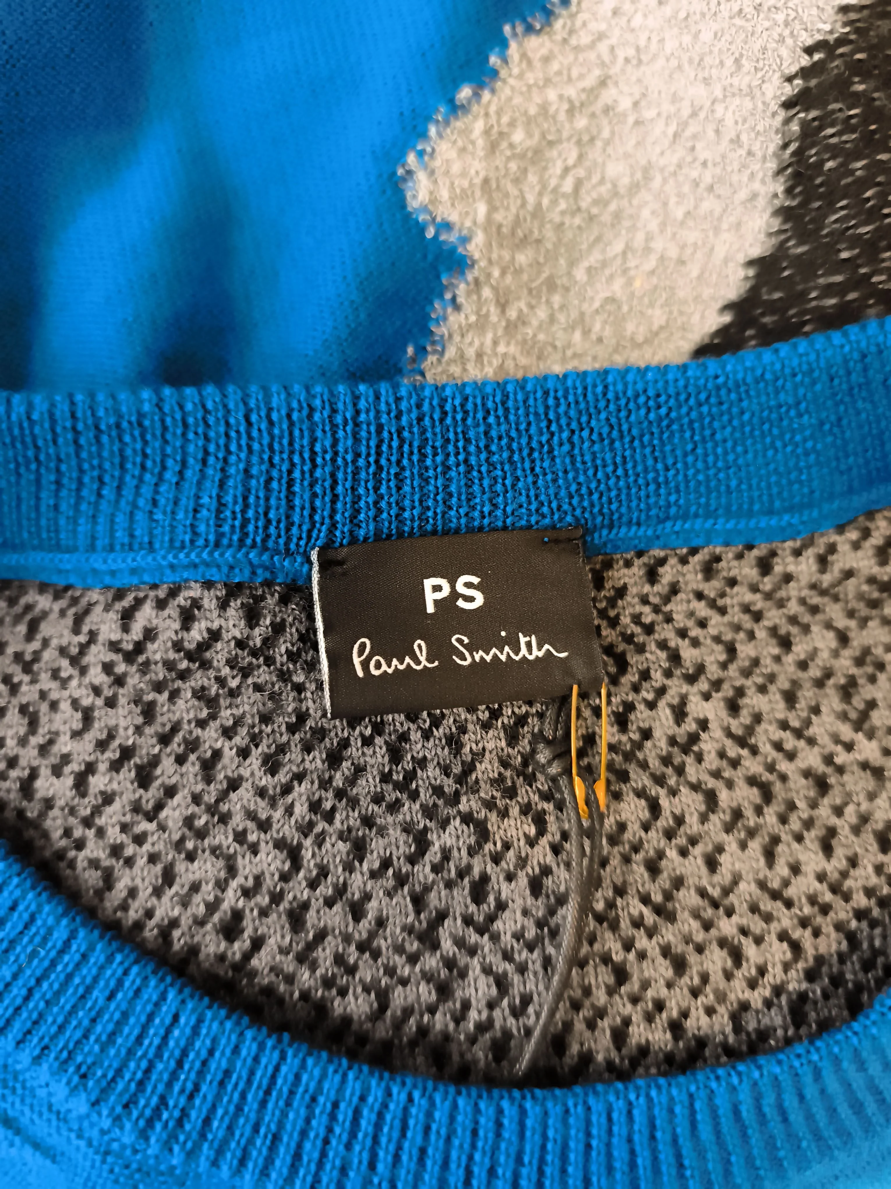 Paul Smith Women's Jumper UK 12 Multi Wool with Cotton, Polyamide Pullover - Image 6