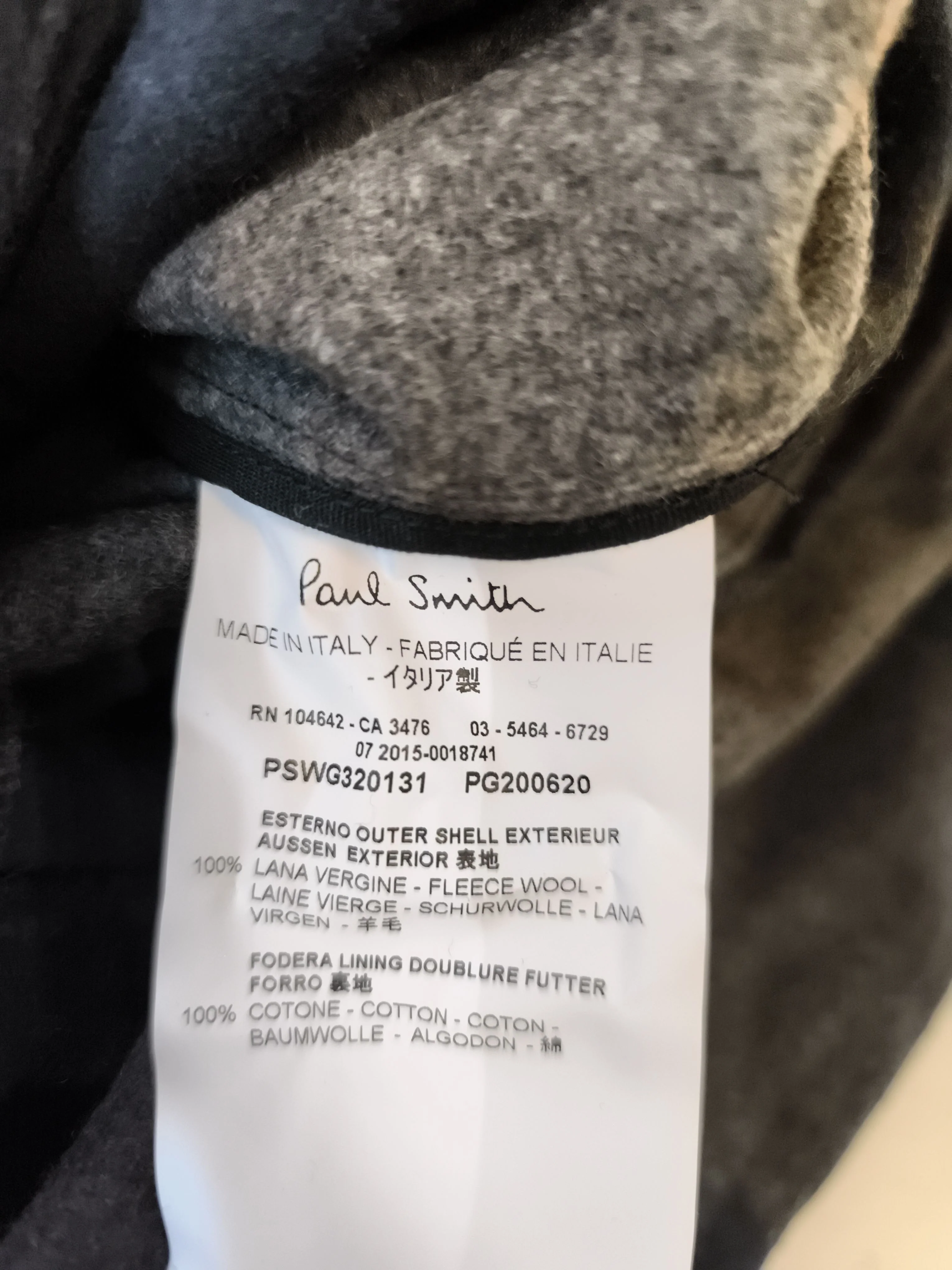 Paul Smith Women's Jumpsuit UK 10 Multi Wool with Cotton Jumpsuit New with tags - Image 6