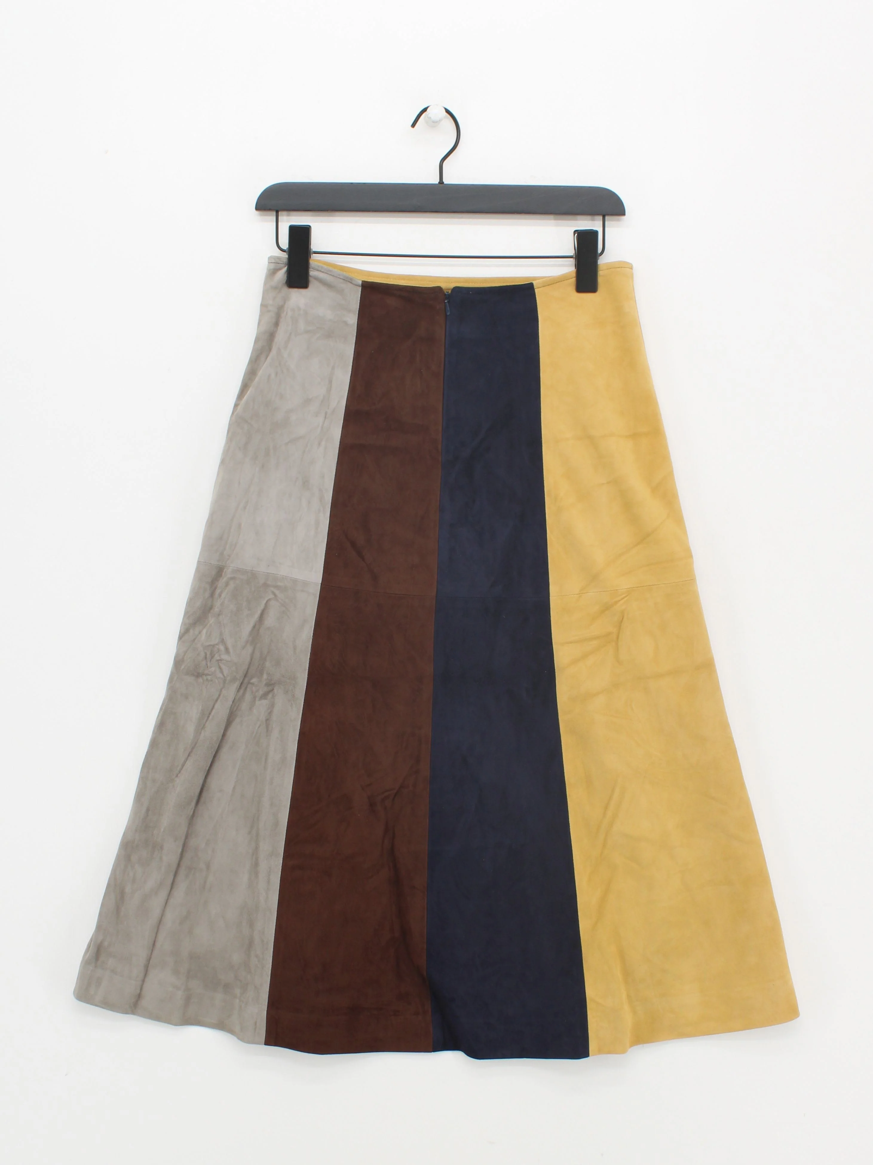 Paul Smith Women's Midi Skirt M Multi 100% Leather Midi A-Line New with tags - Image 2