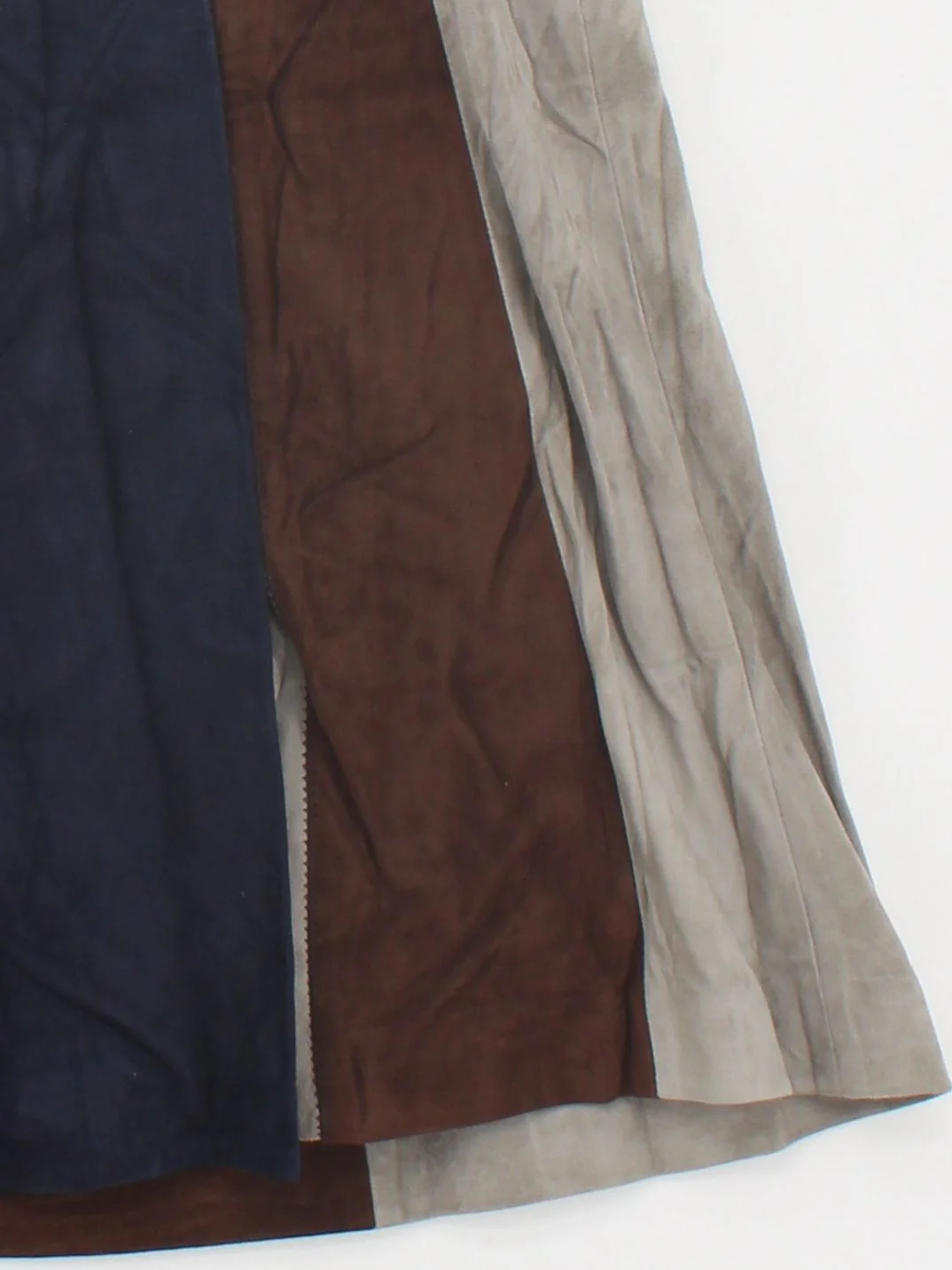 Paul Smith Women's Midi Skirt M Multi 100% Leather Midi A-Line New with tags - Image 4