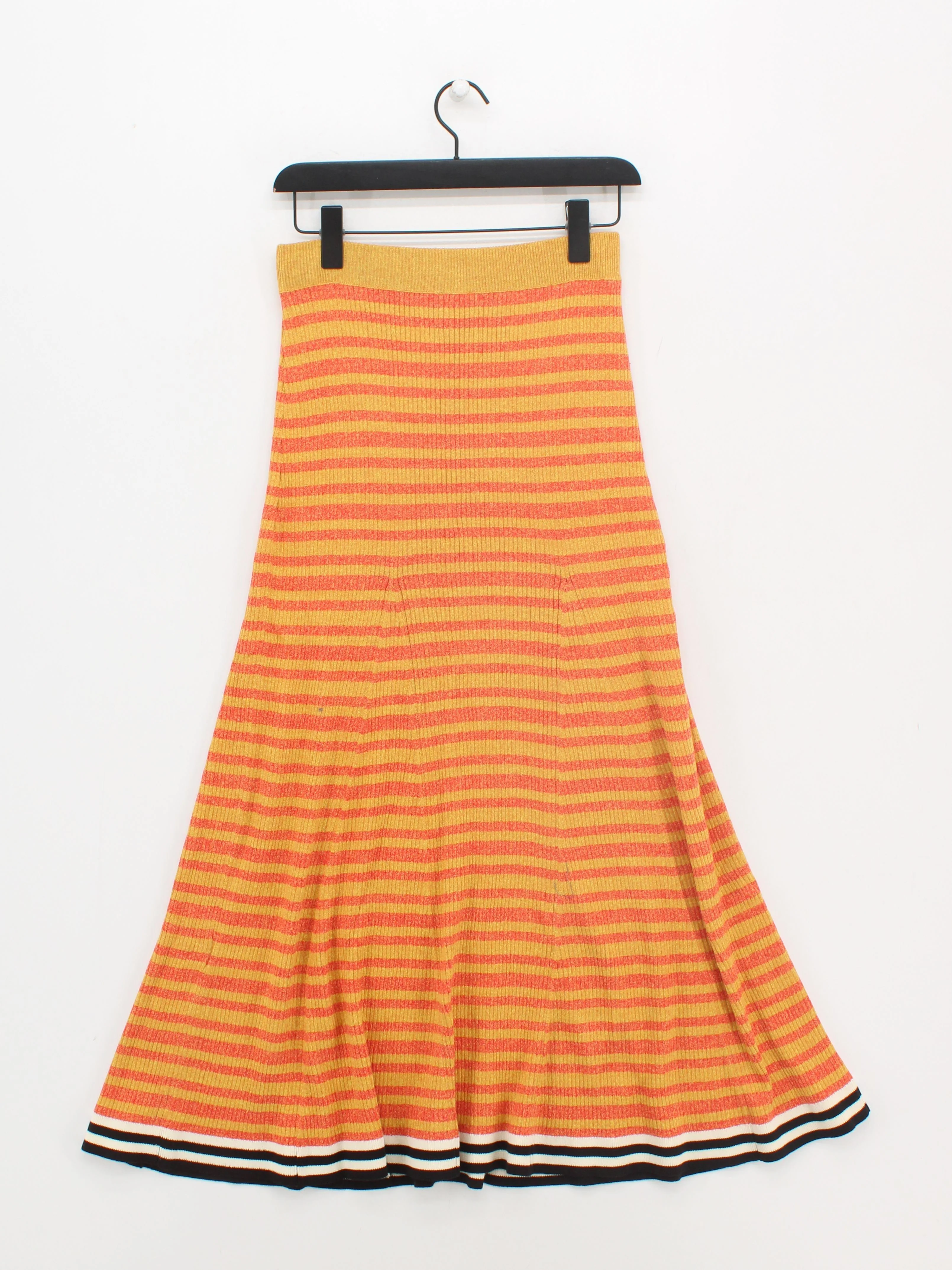 Paul Smith Women's Midi Skirt S Multi 100% Cotton A-Line New with tags - Image 2