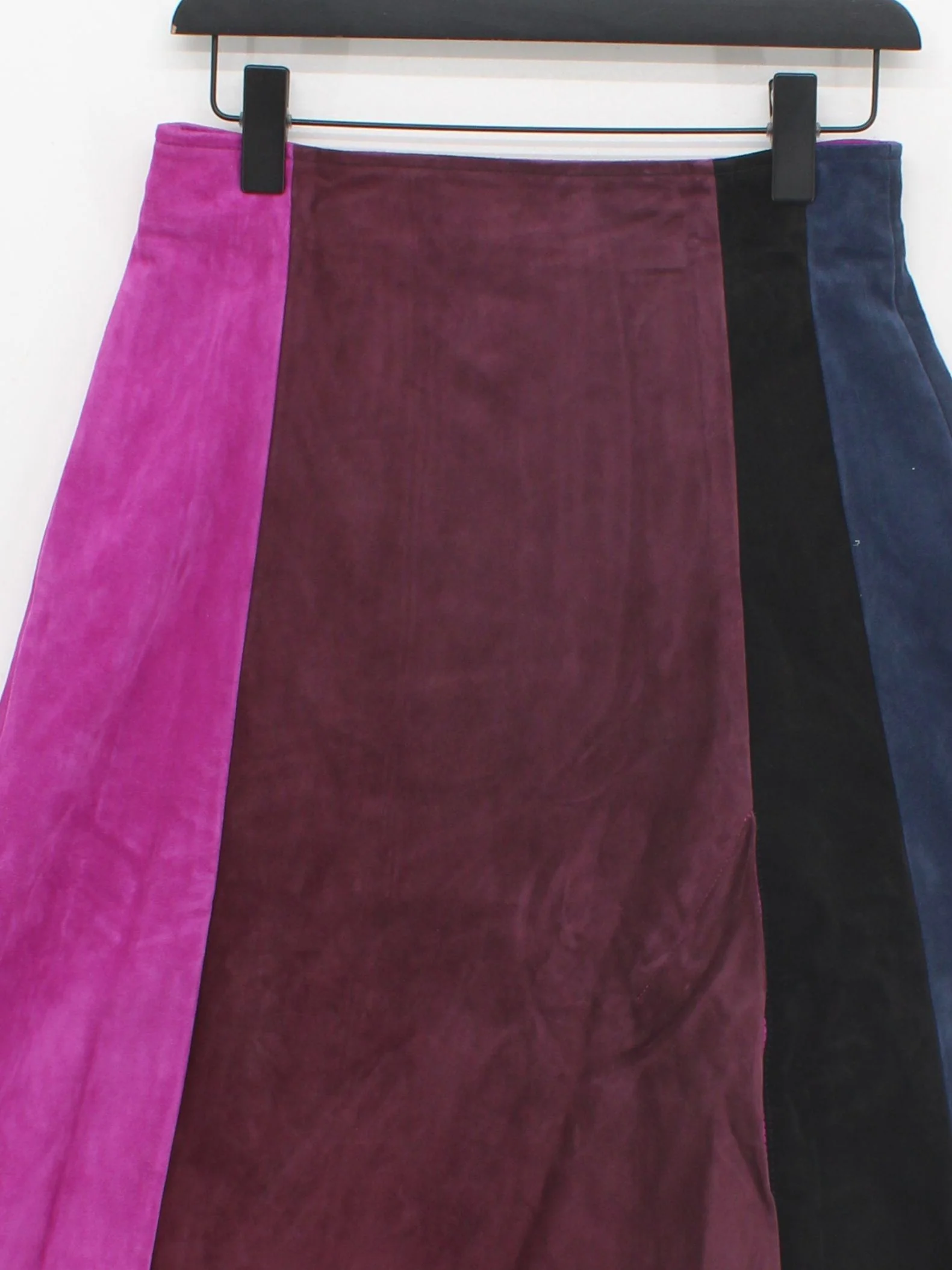 Paul Smith Women's Midi Skirt UK 12 Multi 100% Leather Midi A-Line New with tags - Image 3