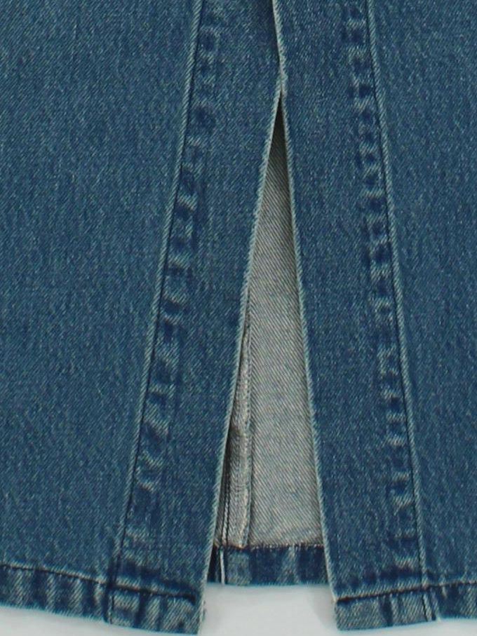 Paul Smith Women's Midi Skirt W 28 in Blue 100% Other New with tags - Image 4