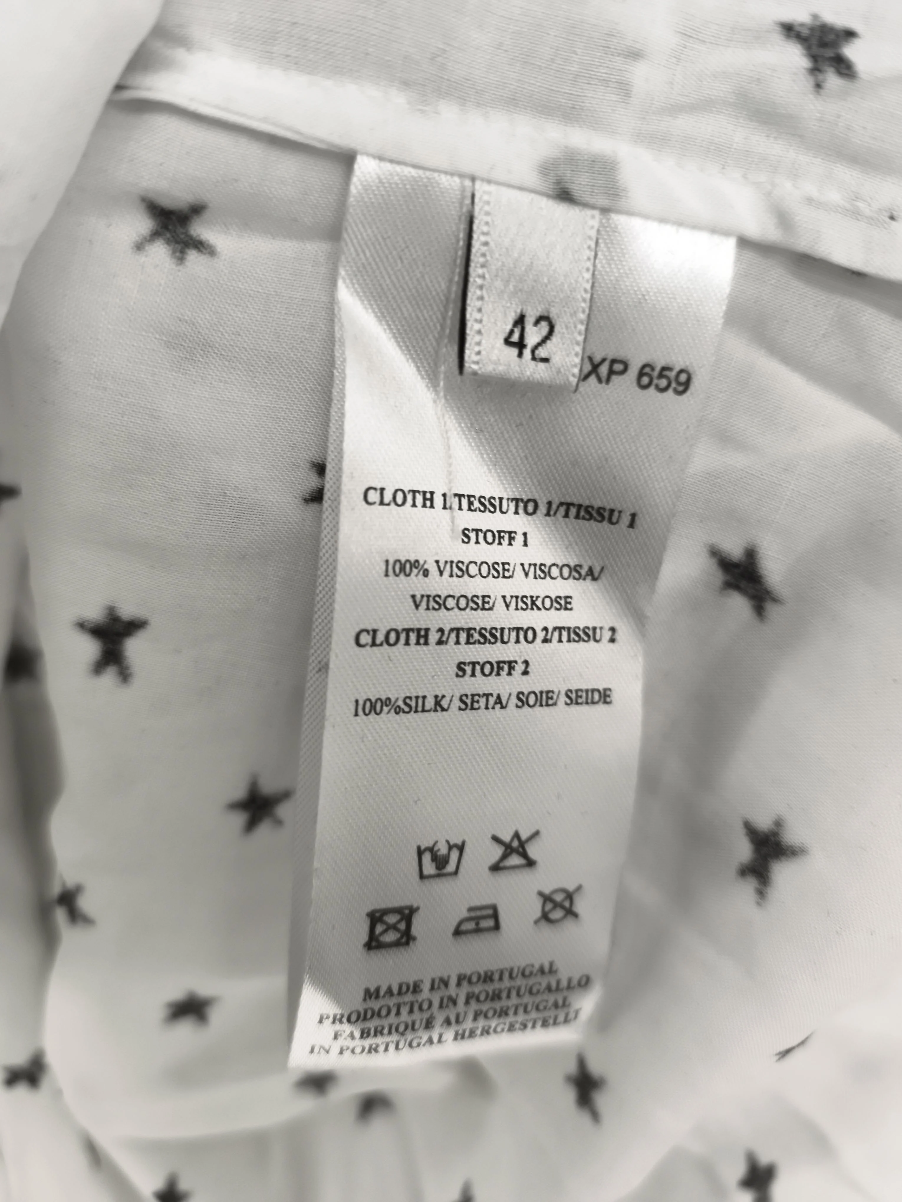 Paul Smith Women's Shirt UK 14 White Viscose with Silk Basic New with tags - Image 6