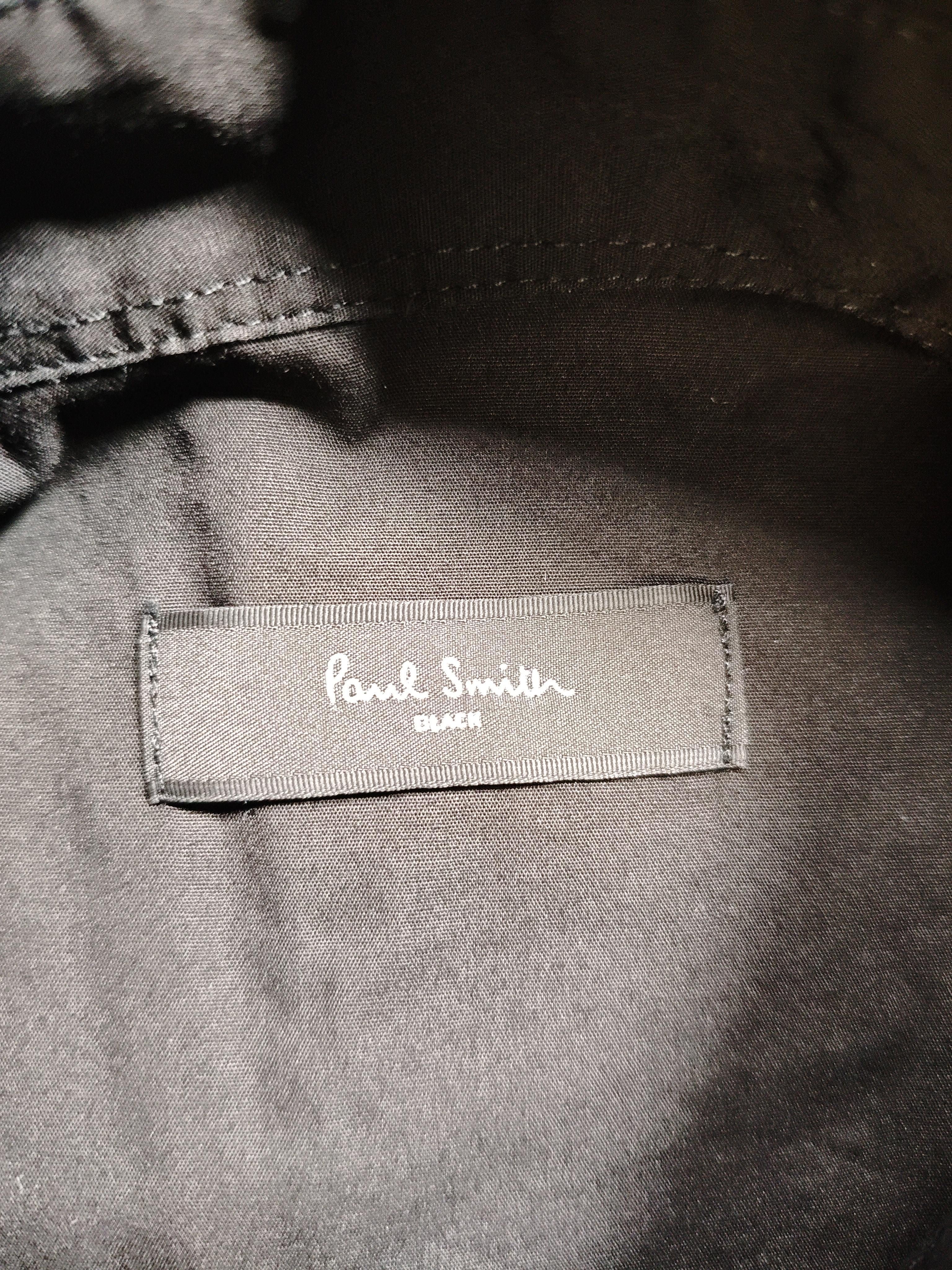 Paul Smith Women's Shirt UK 18 Black Cotton with Elastane Basic - Image 5