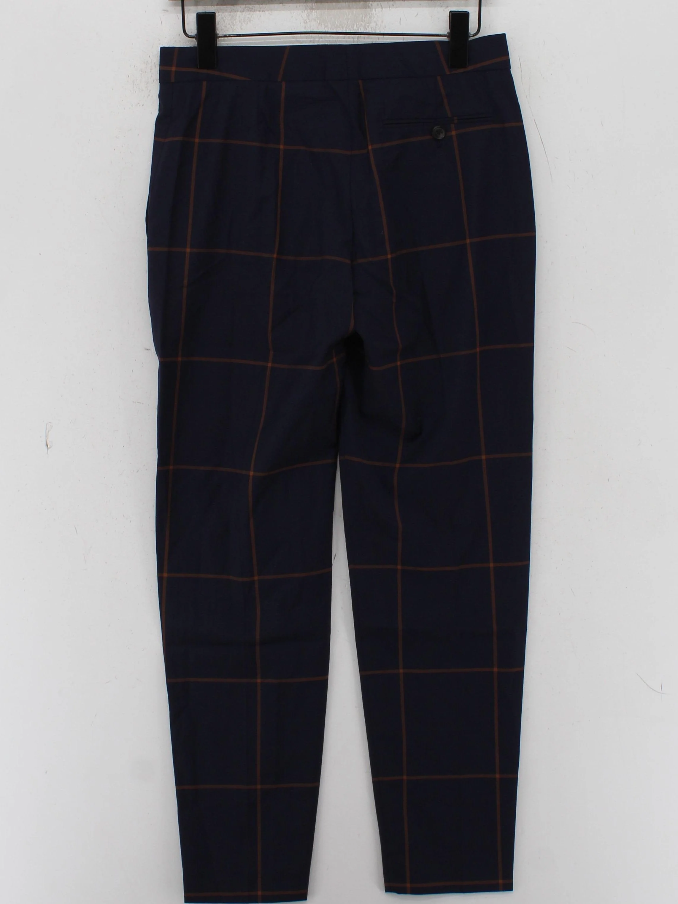 Paul Smith Women's Suit Trousers UK 12 Blue 100% Wool Dress Pants New with tags - Image 2