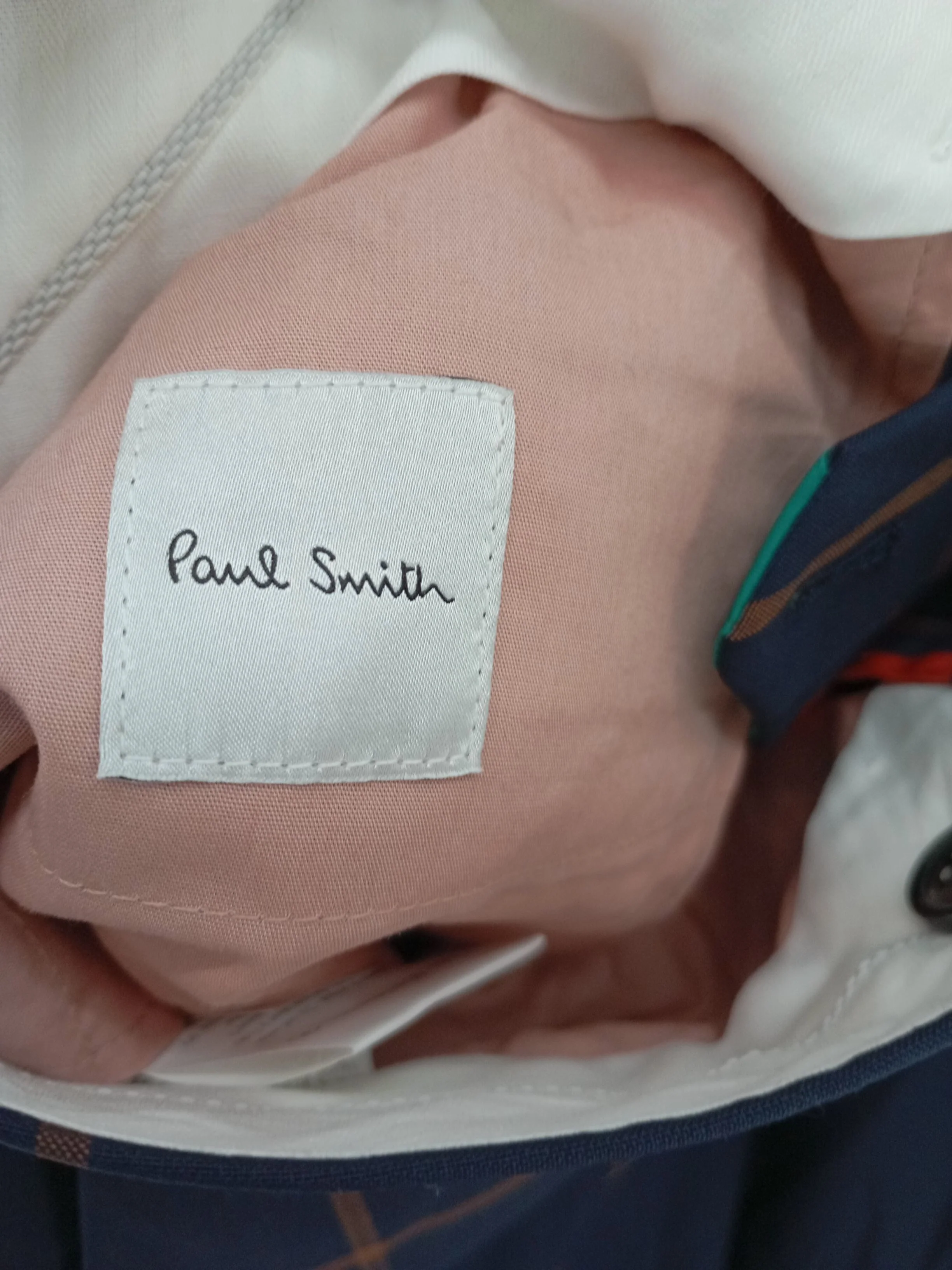 Paul Smith Women's Suit Trousers UK 12 Blue 100% Wool Dress Pants New with tags - Image 5