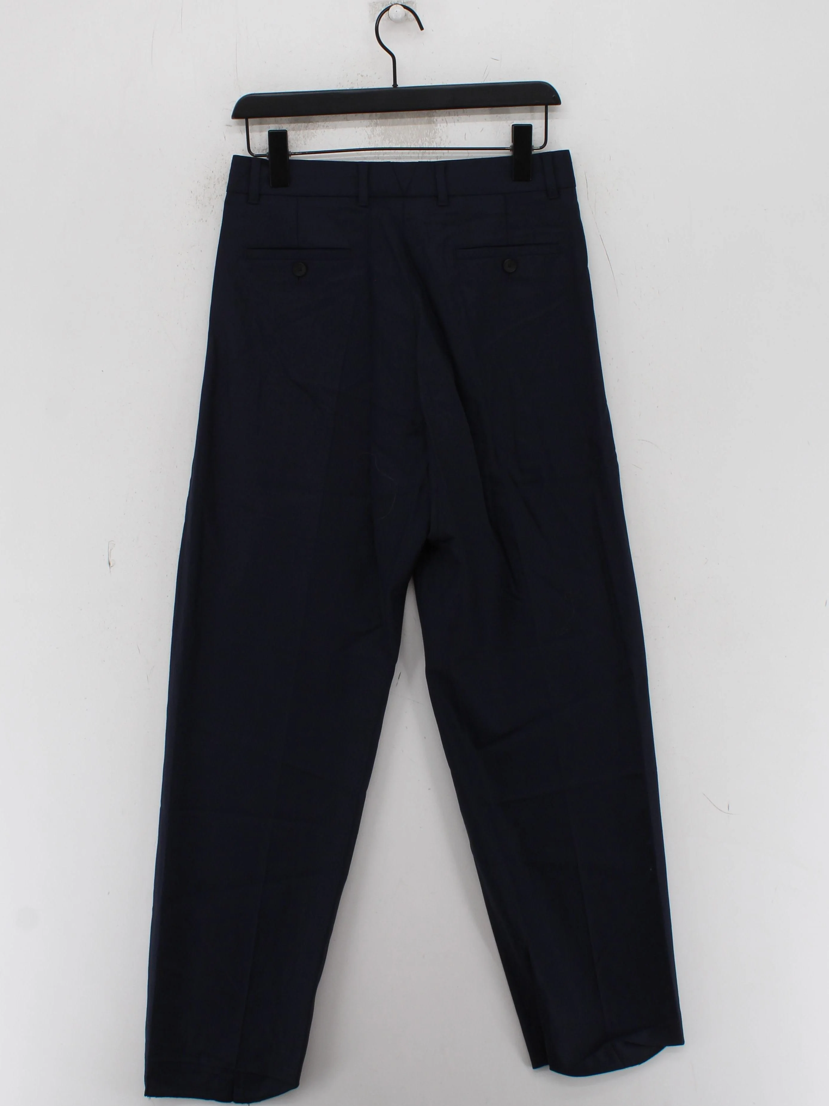 Paul Smith Women's Suit Trousers UK 12 Blue Wool - Image 2