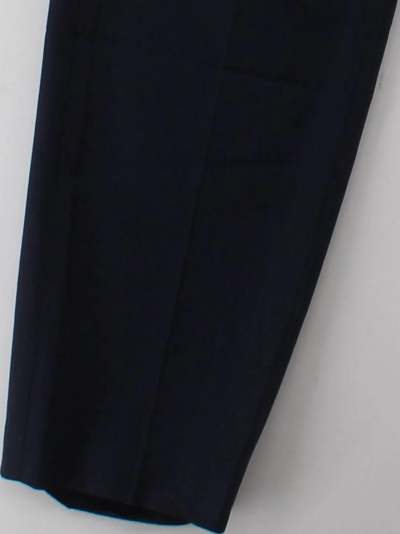 Paul Smith Women's Suit Trousers UK 12 Blue Wool - Image 4