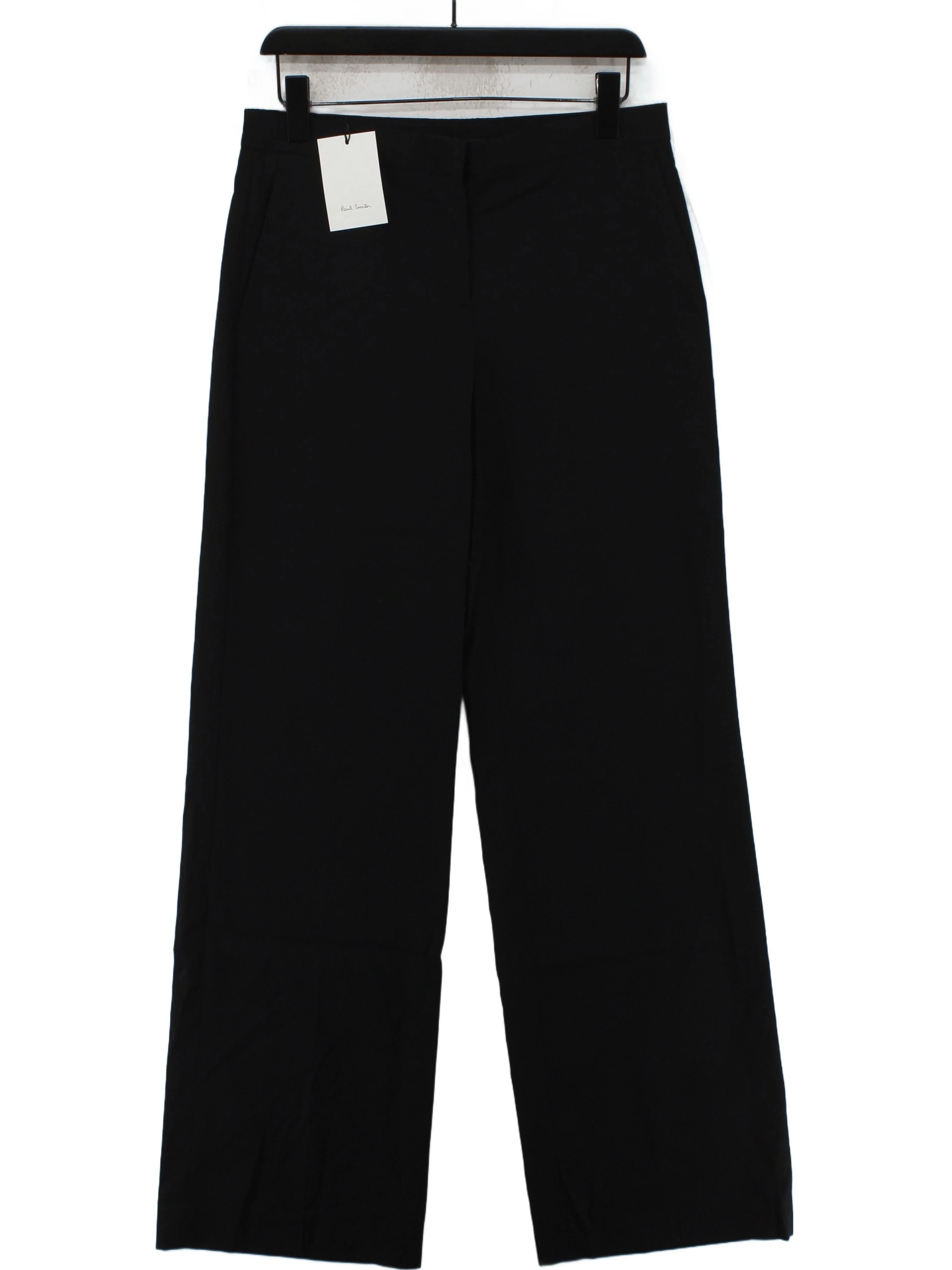 Paul Smith Women's Suit Trousers UK 14 Black Wool New with tags