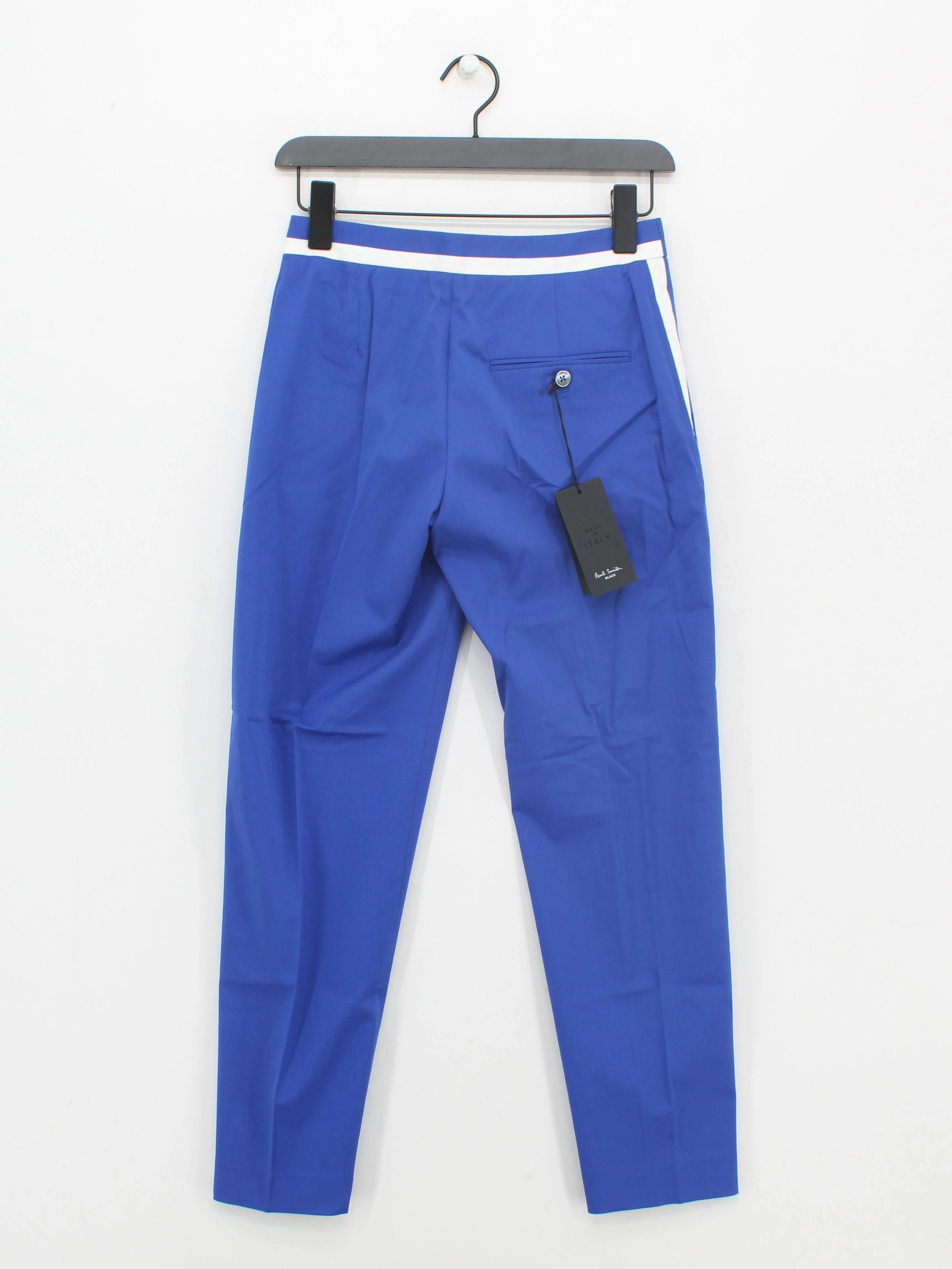 Paul Smith Women's Suit Trousers W 28 in Blue Cotton New with tags - Image 2