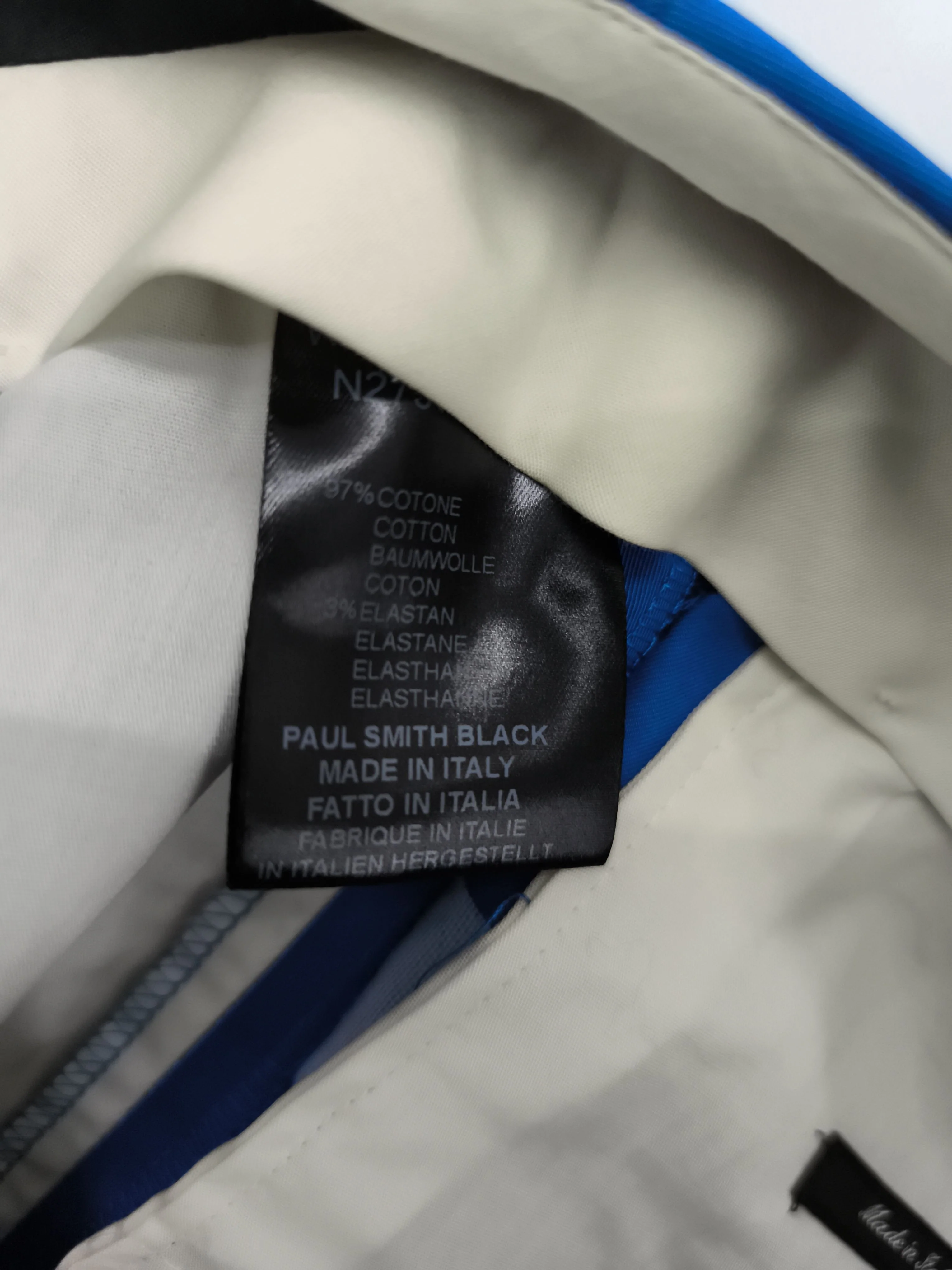 Paul Smith Women's Suit Trousers W 28 in Blue Cotton New with tags - Image 6
