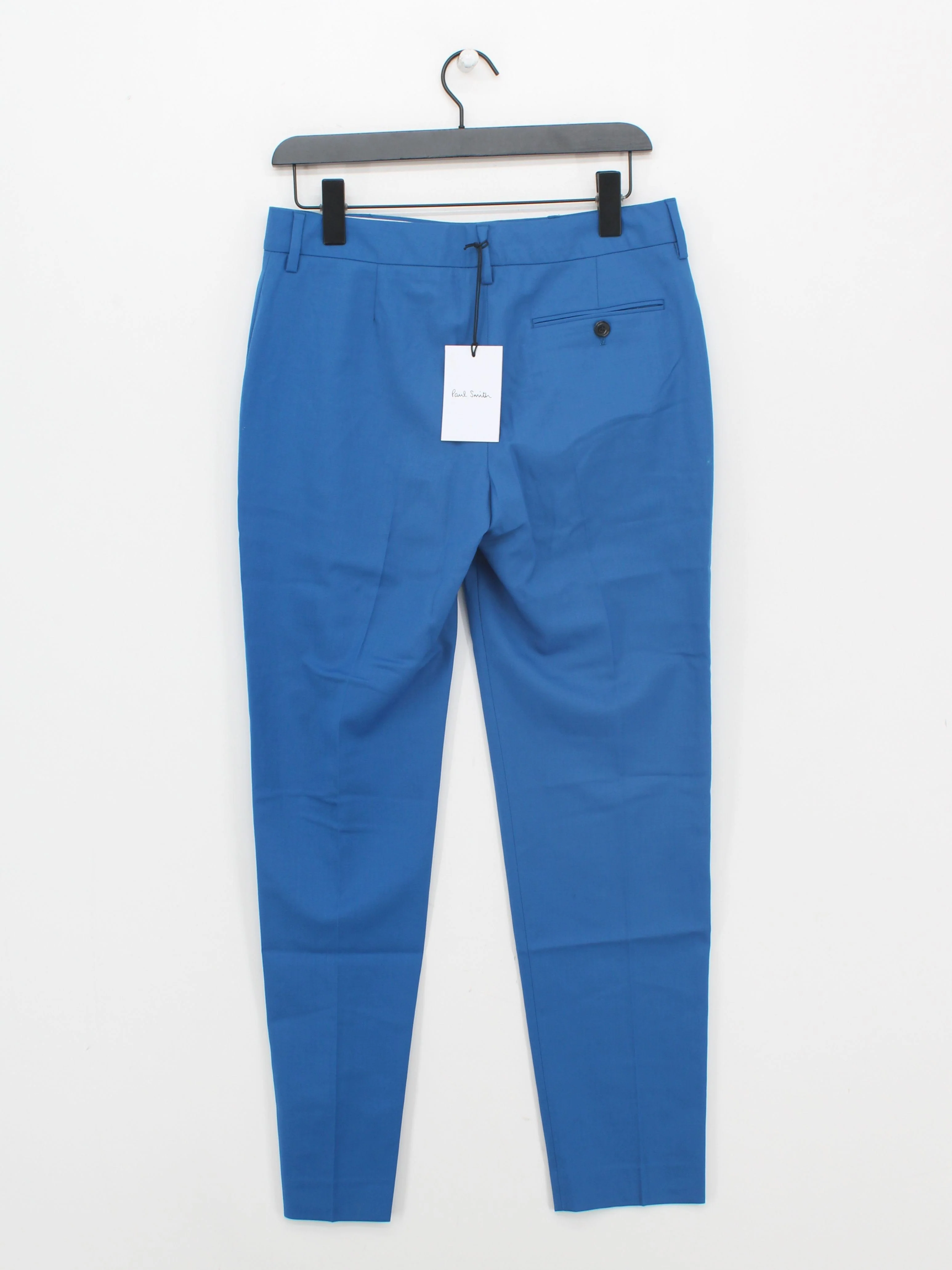 Paul Smith Women's Suit Trousers W 30 in Blue 100% Other New with tags - Image 2