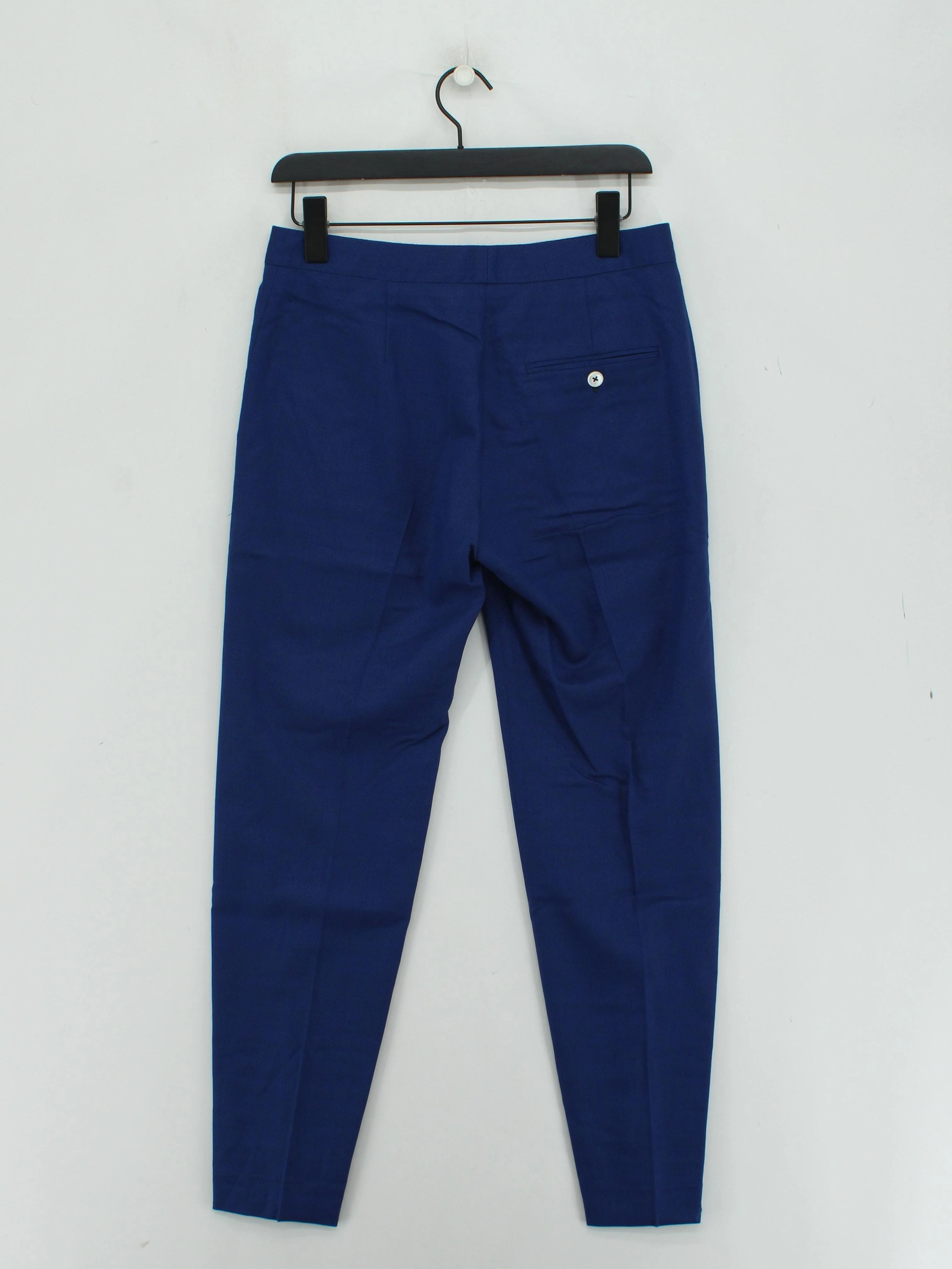 Paul Smith Women's Suit Trousers W 30 in Blue Wool - Image 2