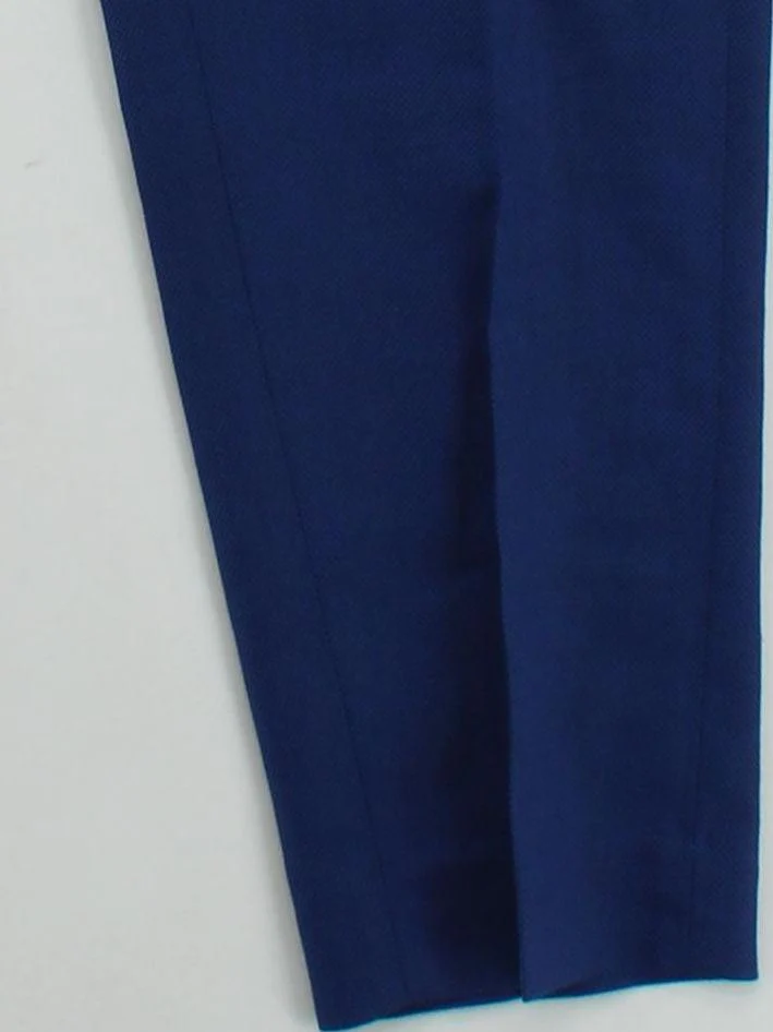 Paul Smith Women's Suit Trousers W 30 in Blue Wool - Image 4