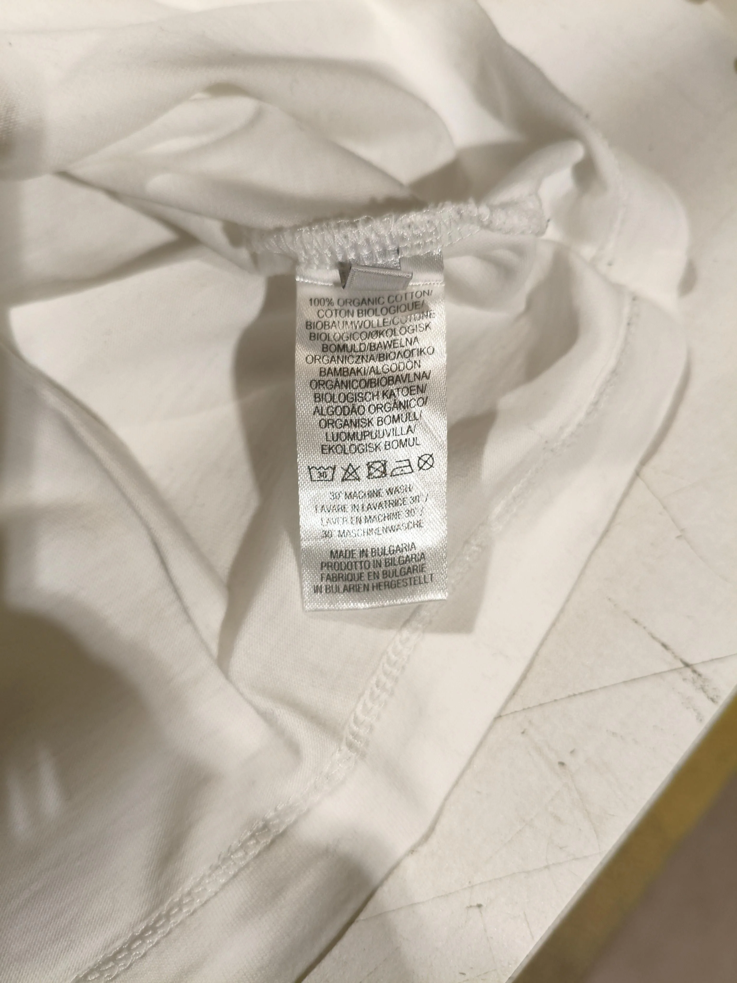 Paul Smith Women's T-Shirt L White 100% Cotton Basic - Image 6
