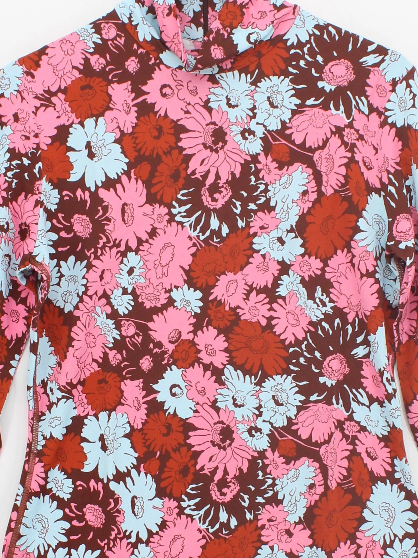 Paul Smith Women's Top L Brown Viscose with Elastane Jersey New with tags - Image 3