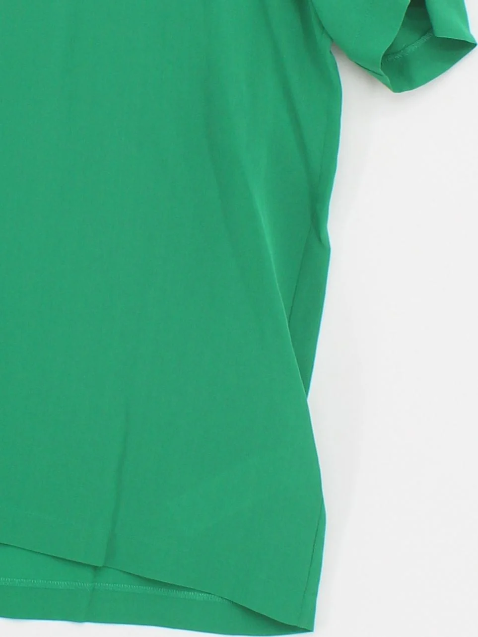 Paul Smith Women's Top UK 14 Green 100% Silk Basic New with tags - Image 4