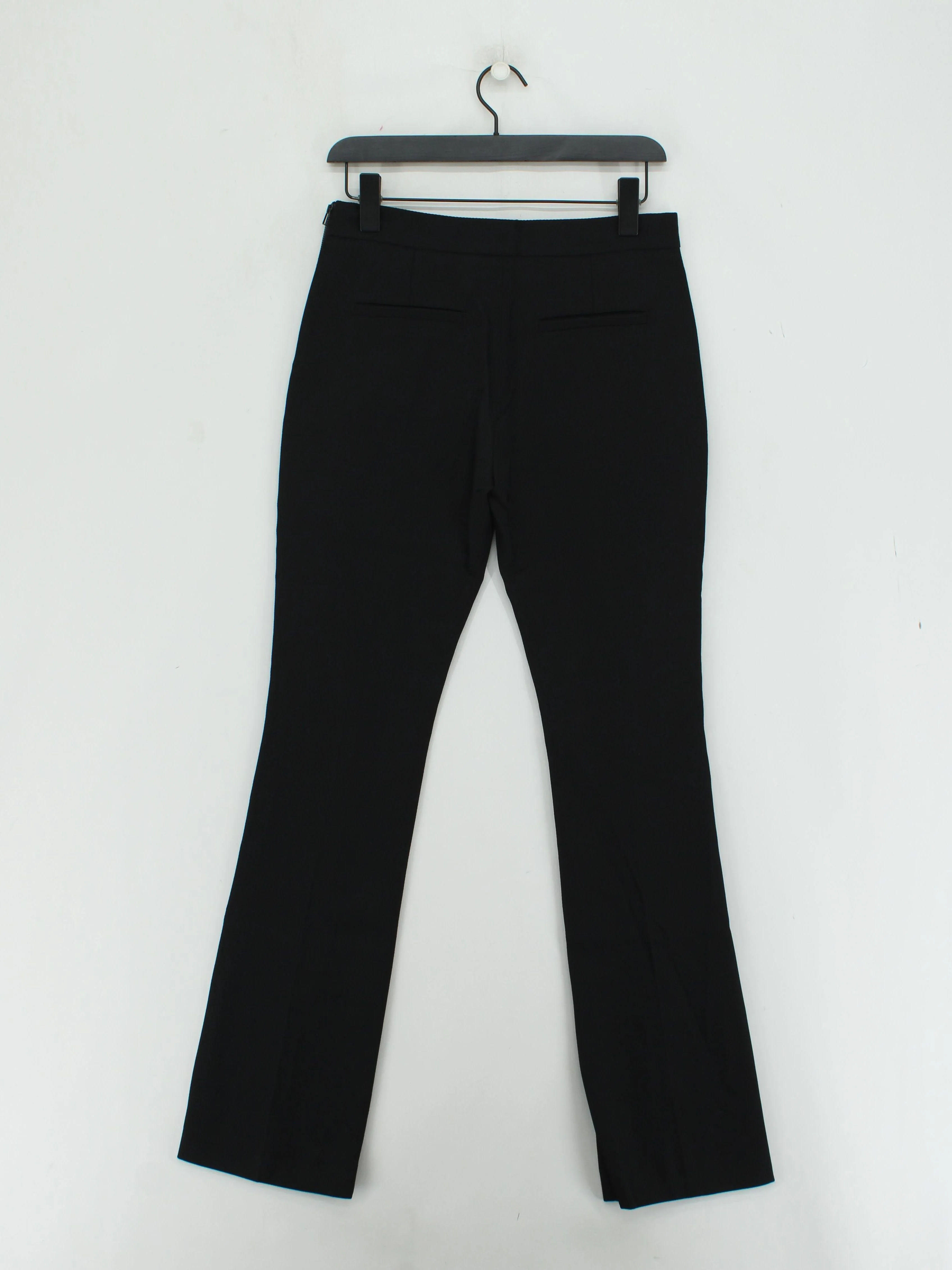 Paul Smith Women's Trousers UK 12 Black Wool with Viscose Chino New with tags - Image 2