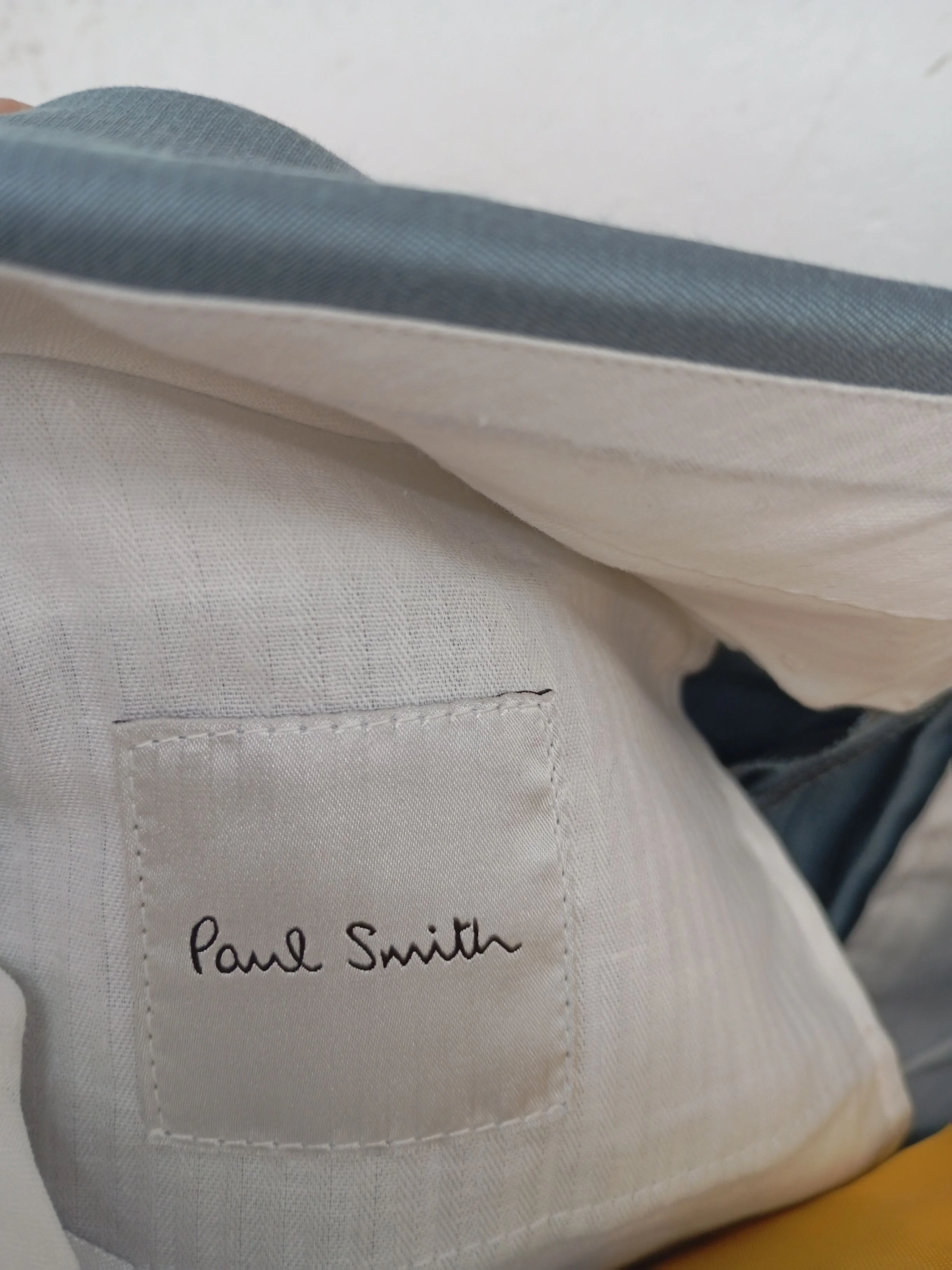 Paul Smith Women's Trousers UK 12 Blue Cotton New with tags - Image 5