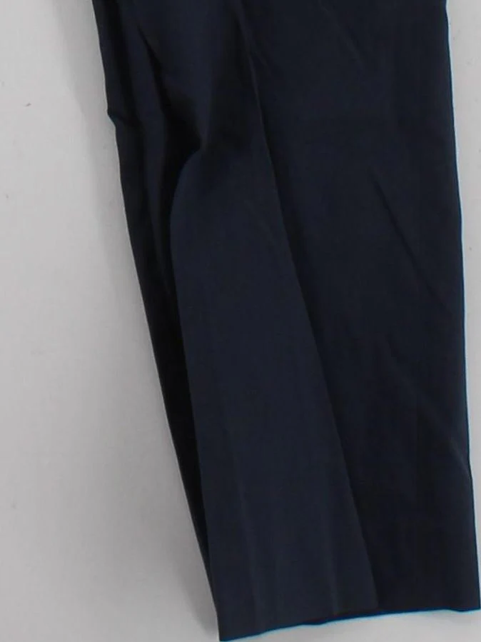 Paul Smith Women's Trousers UK 12 Blue Cotton with Elastane Straight Chino - Image 4