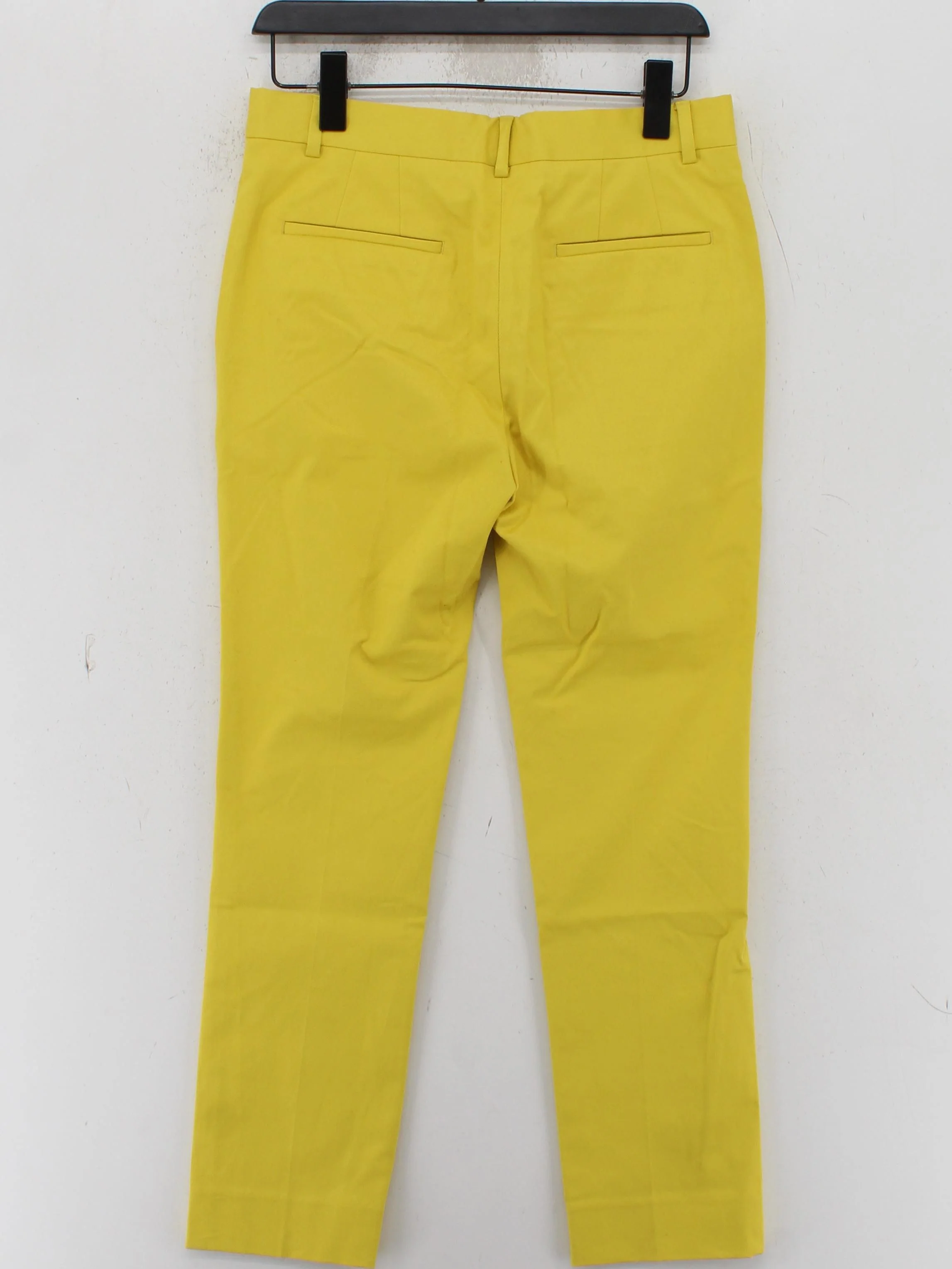 Paul Smith Women's Trousers UK 12 Yellow Cotton New with tags - Image 2