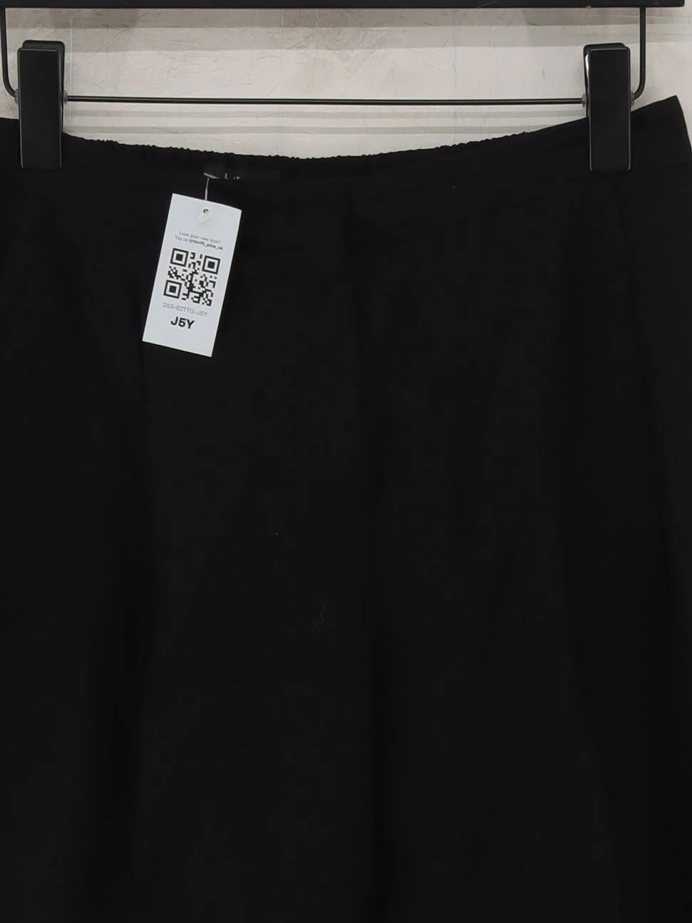 Paul Smith Women's Trousers UK 14 Black 100% Other Straight Chino - Image 3