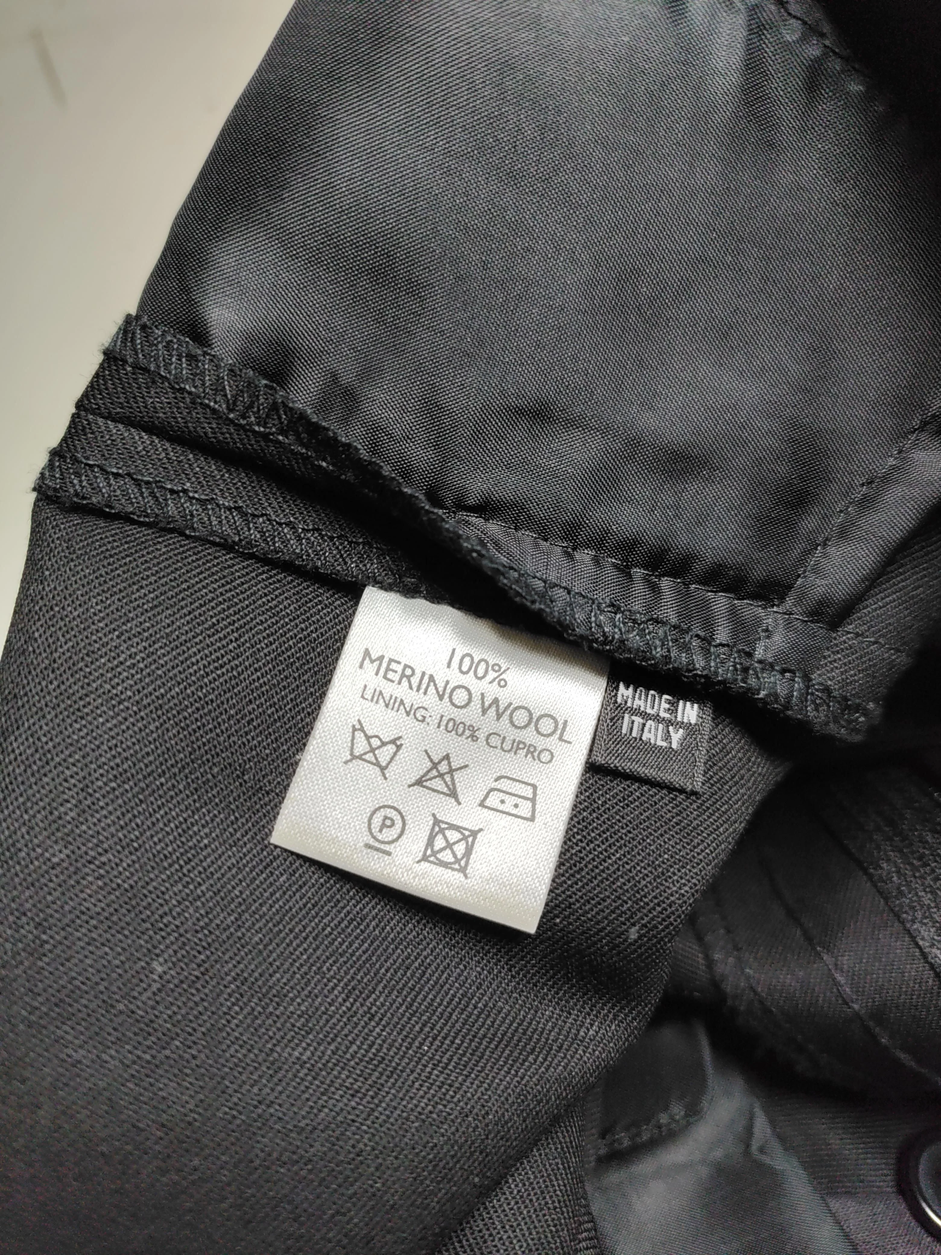 Paul Smith Women's Trousers UK 8 Black Wool with Rayon Straight Chino - Image 6