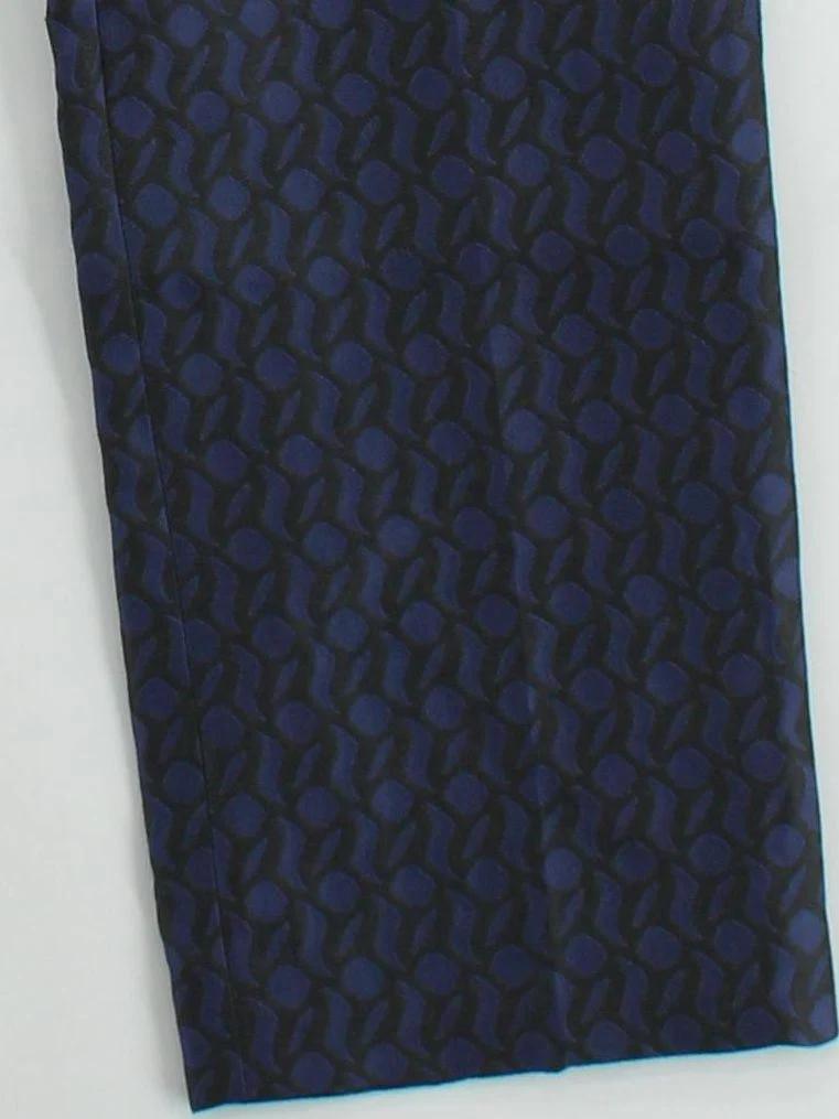 Paul Smith Women's Trousers W 30 in Blue Silk with Linen, Cotton, Other Chino - Image 4