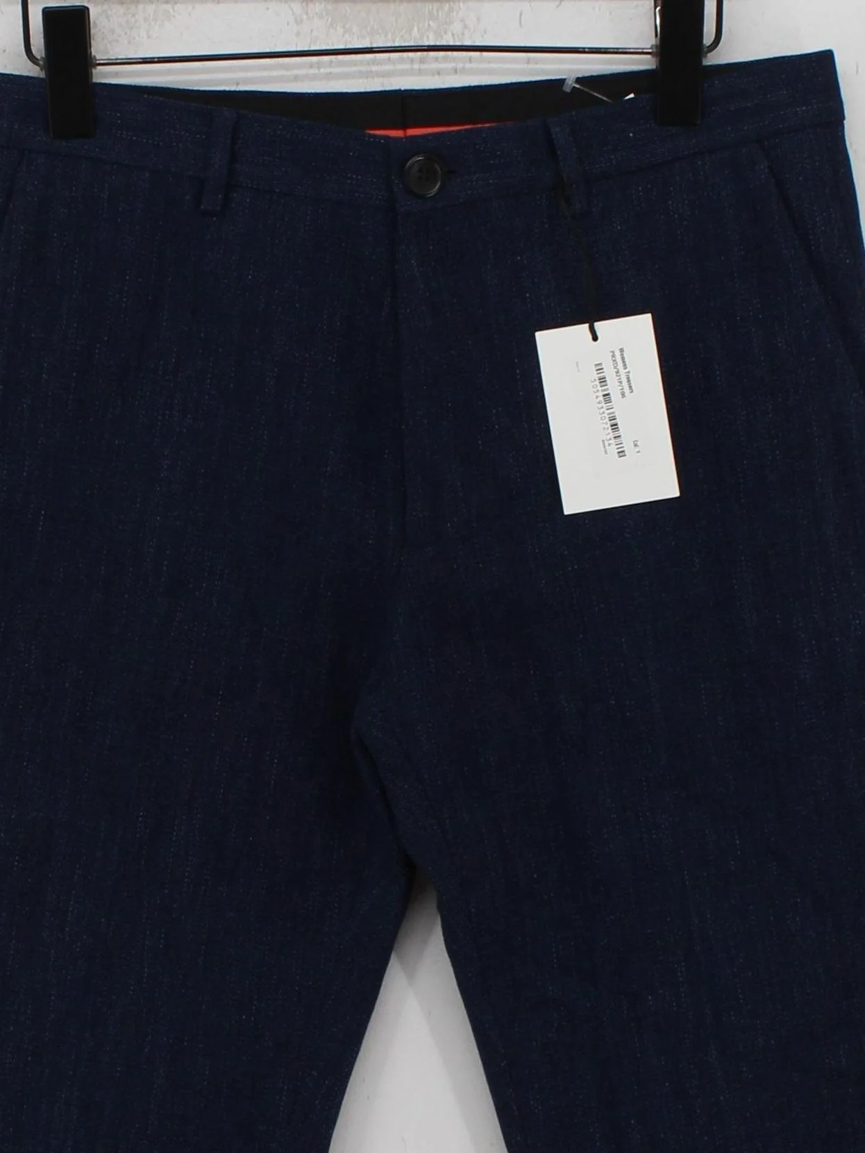 Paul Smith Women's Trousers W 32 in Blue Cotton New with tags - Image 3