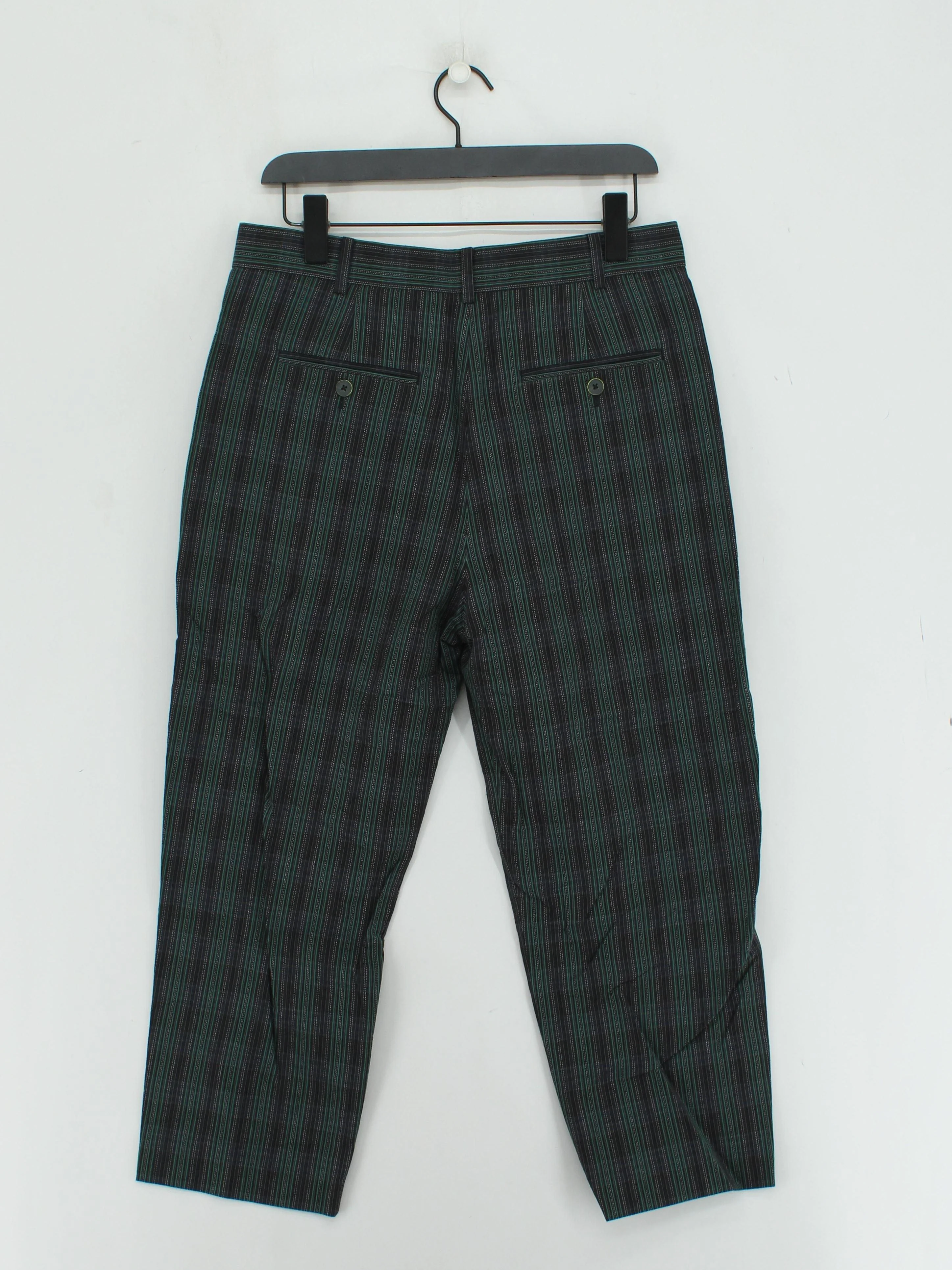 Paul Smith Women's Trousers W 32 in Green 100% Other Chino New with tags - Image 2