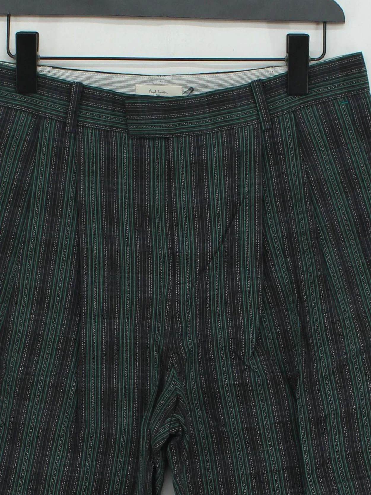 Paul Smith Women's Trousers W 32 in Green 100% Other Chino New with tags - Image 3