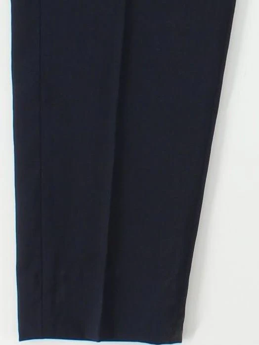 Paul Smith Women's Trousers W 34 in Blue 100% Wool Tapered Chino - Image 4