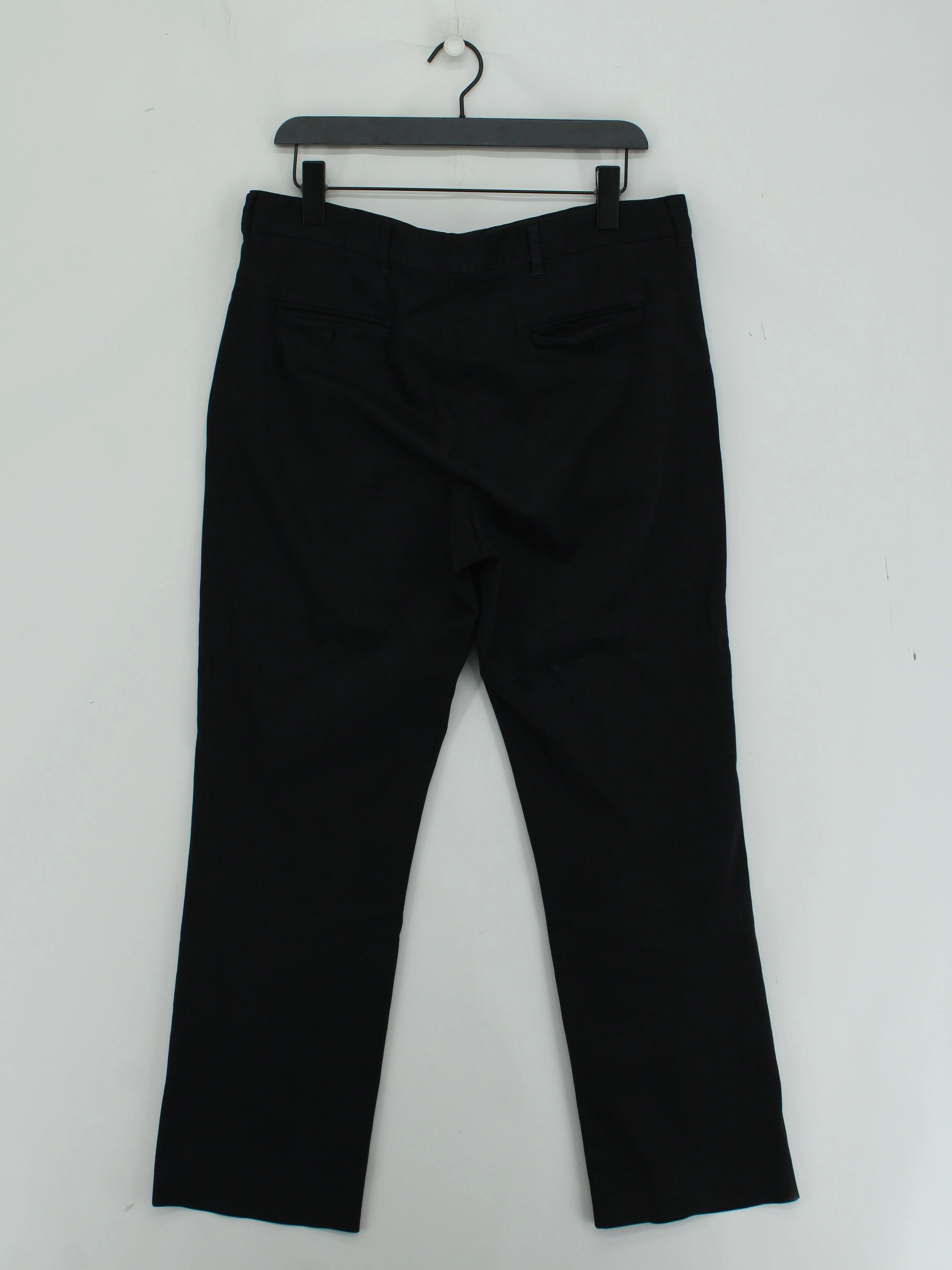 Paul Smith Women's Trousers W 36 in Black 100% Other Straight Chino - Image 2