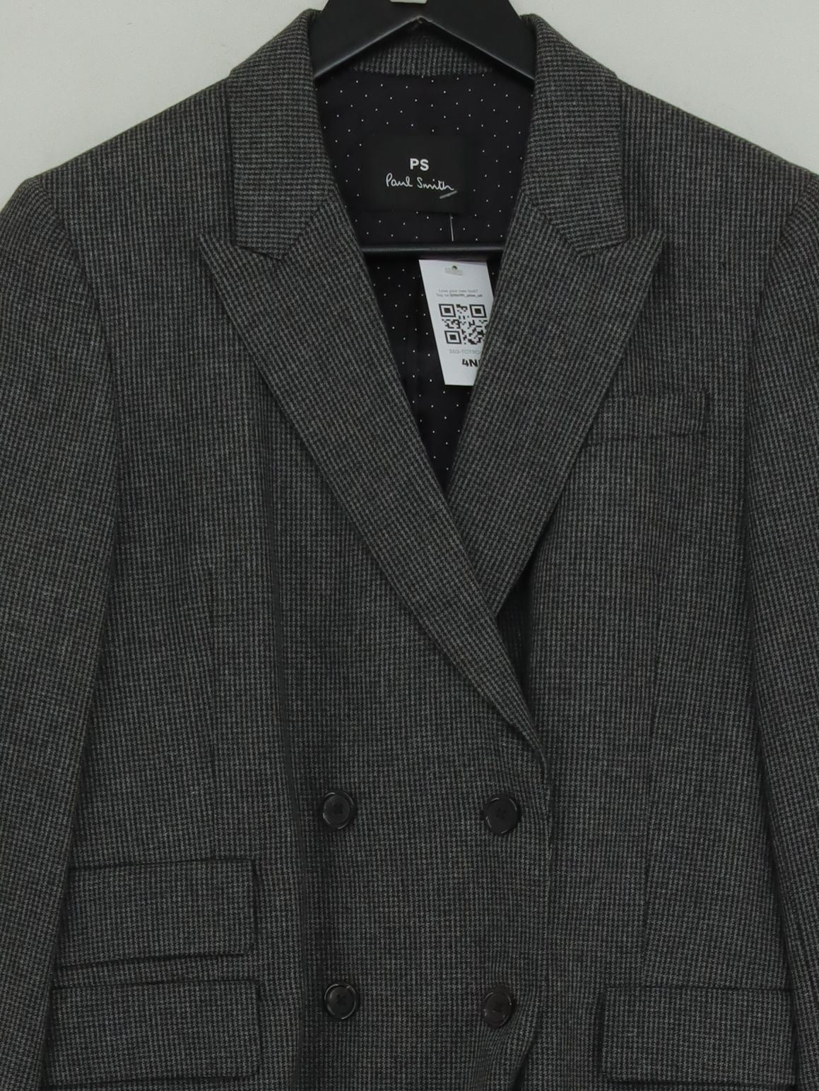 Paul Smith Women's Two Piece Suit Chest: 42 in Grey Viscose - Image 3