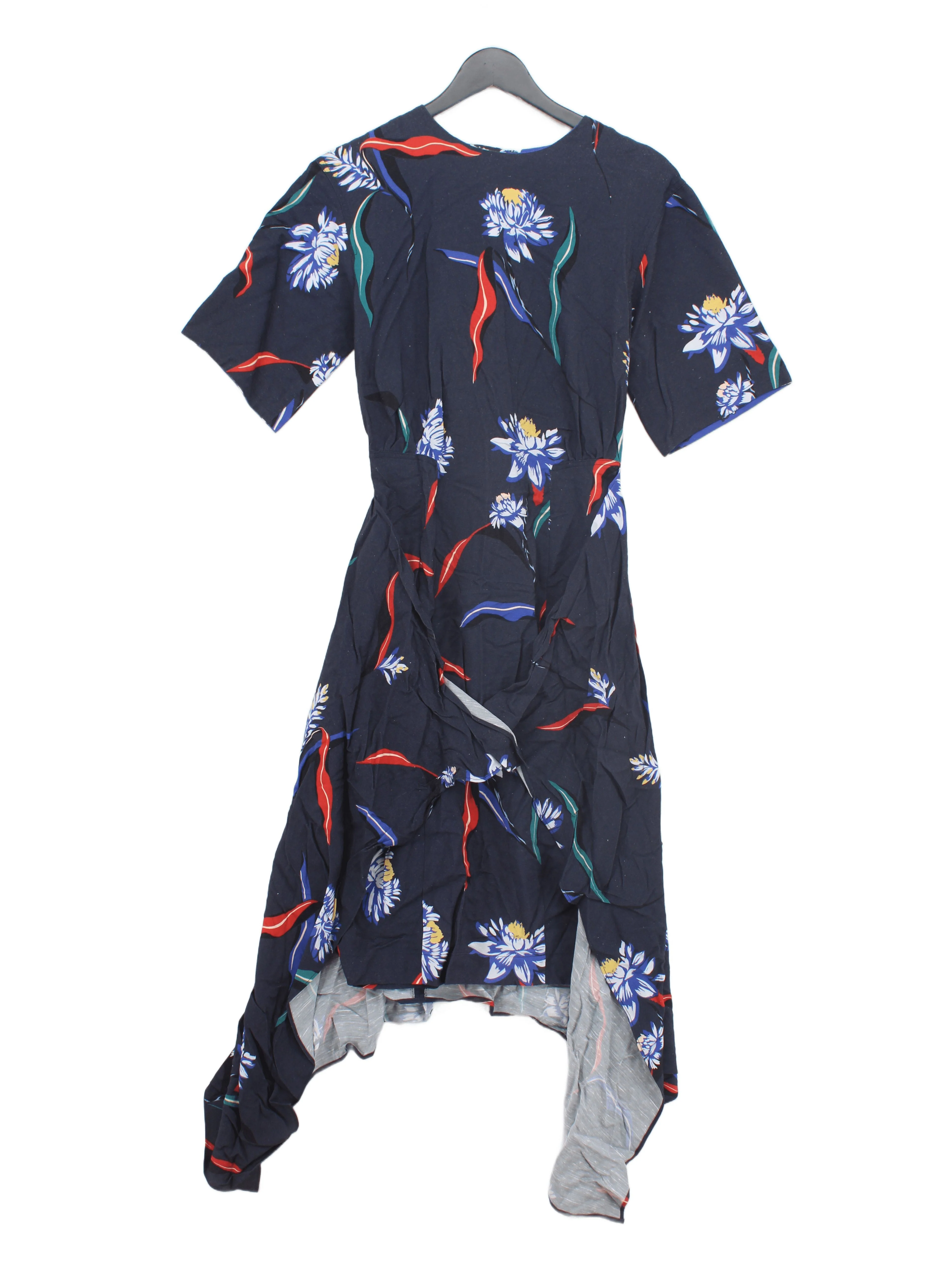 Paul Smith Wrap Midi Dress in Blue RRP £420