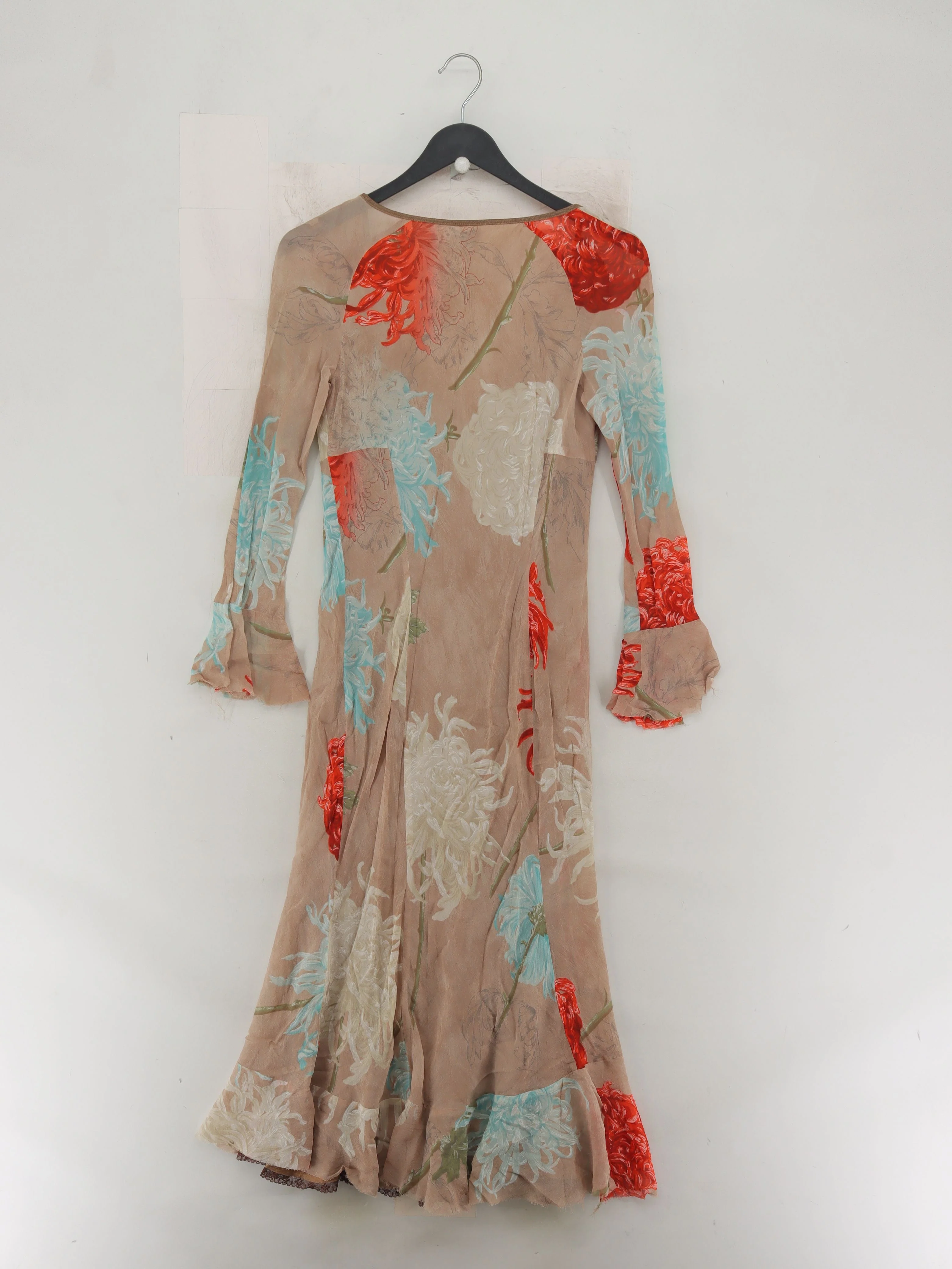 Paul Smith Wrap Midi Dress in Brown - Image 2