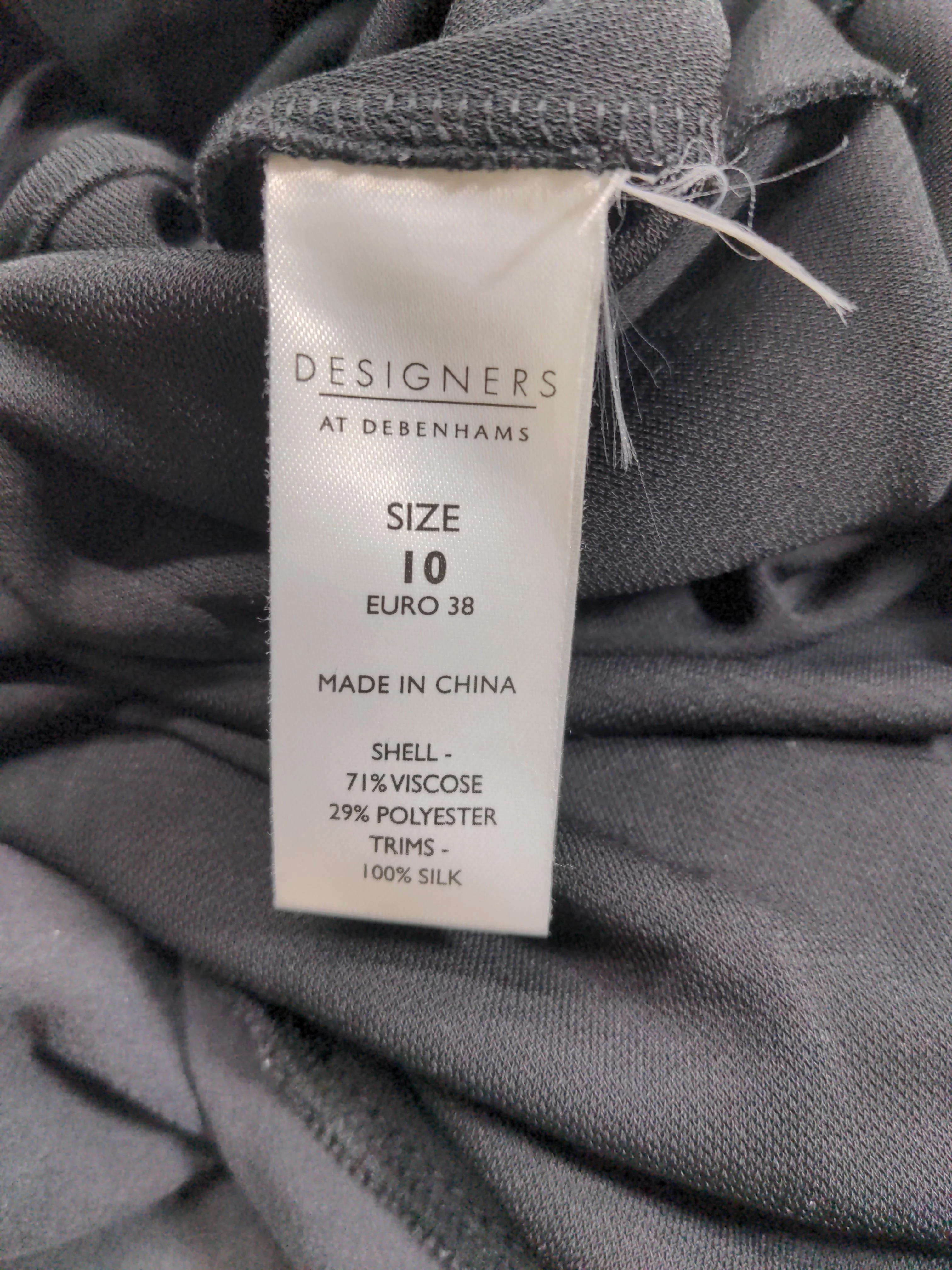 Pearce Fionda Maxi Dress UK10 in Black - Image 6