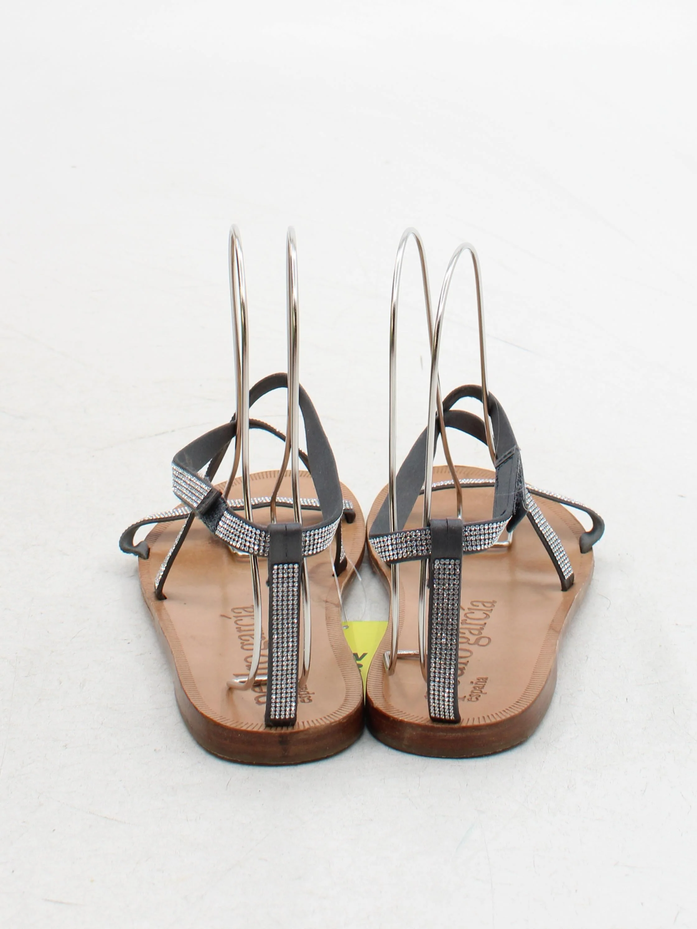 Pedro Garcia Women's Sandals UK 6.5 Black 100% Leather Strappy - Image 3